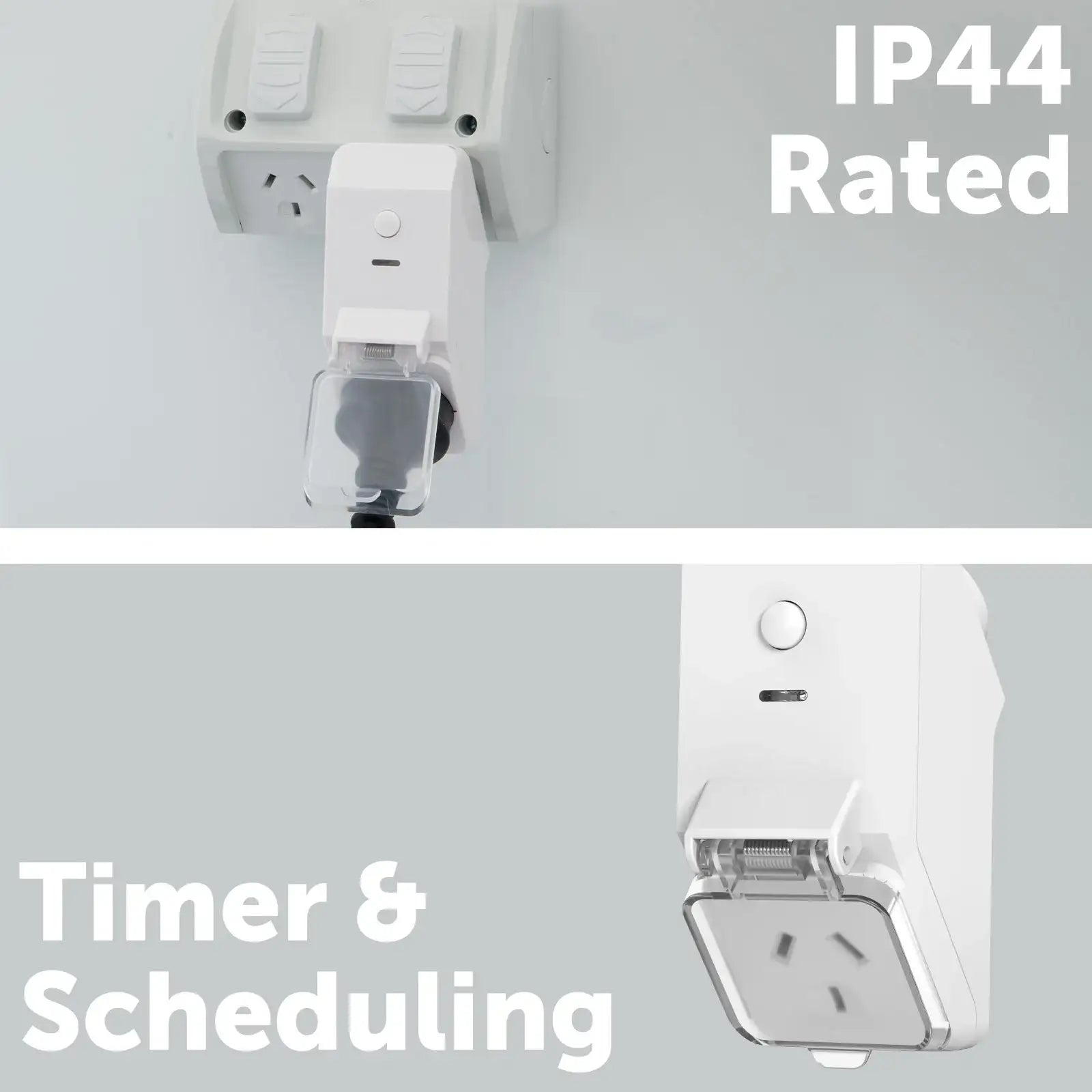 Arlec Grid Connect Smart IP44 Timer Plug for Outdoor Appliance Automation