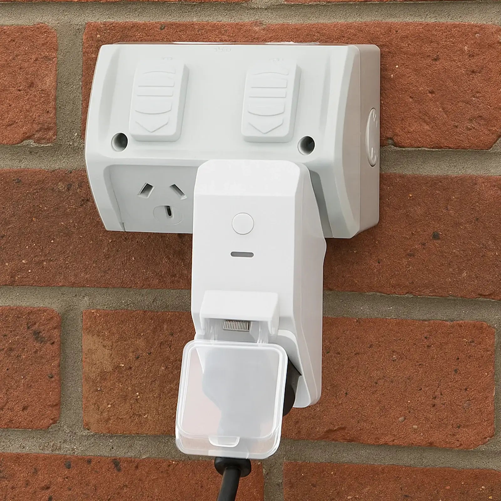 Arlec heavy duty smart timer, IP44 outdoor Wi-Fi timer, Grid Connect scheduling plug