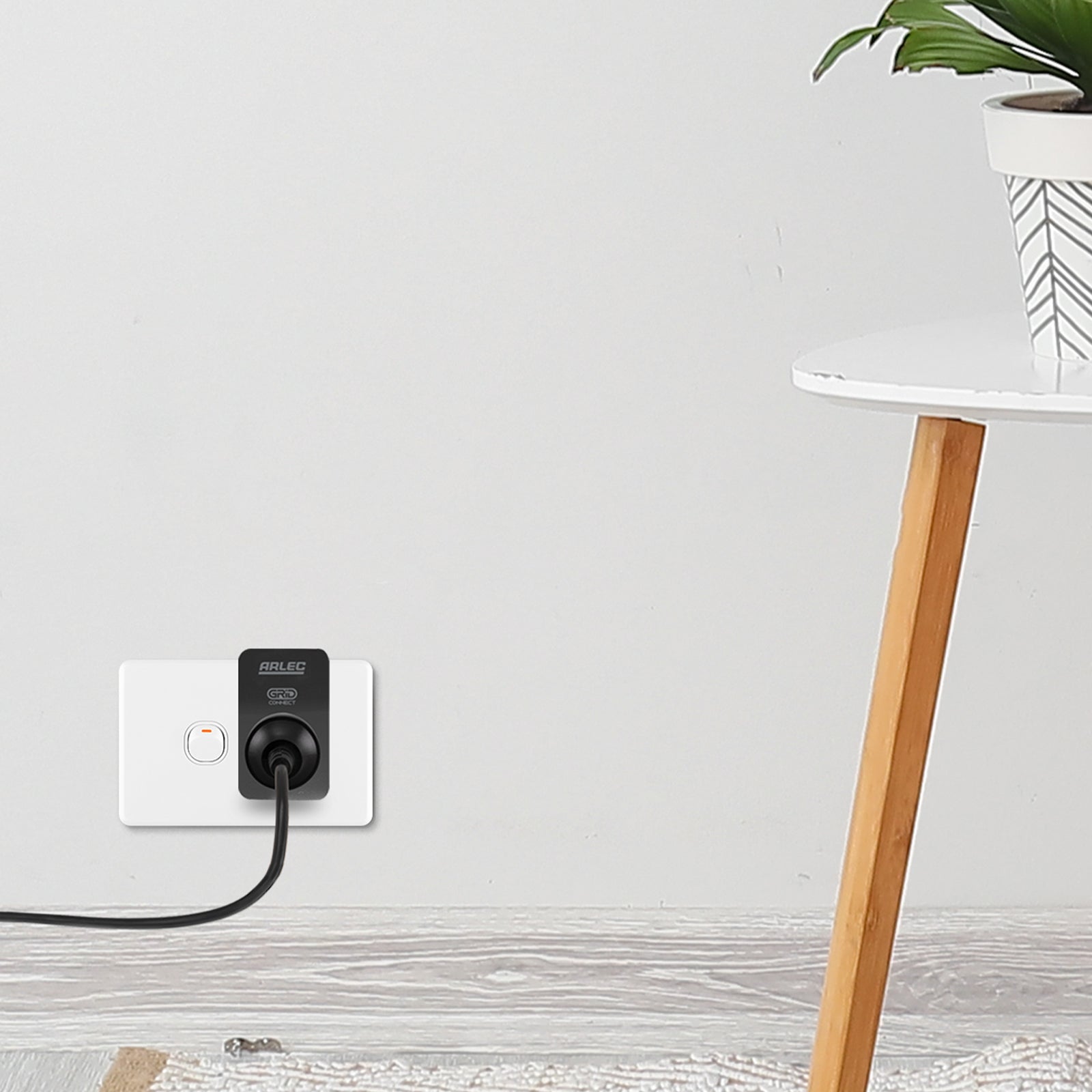 Arlec Smart Plug Socket with Energy Meter 2 Pack for remote control