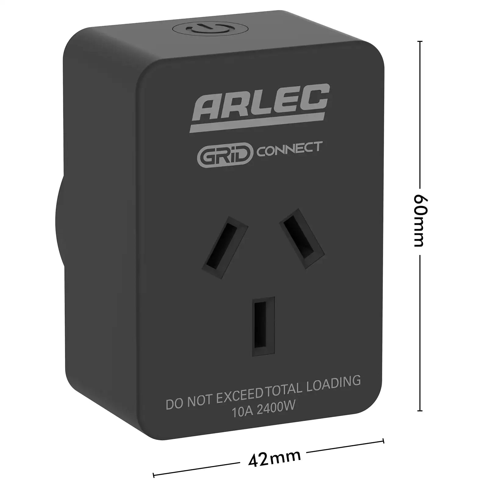 Arlec Smart Plug Socket with Energy Meter 2 Pack for remote control