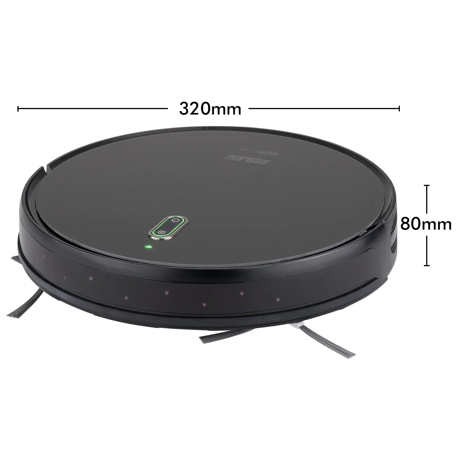 Wi-Fi robotic vacuum cleaner with mop, 1400Pa suction, app and voice control, and up to 110 minutes runtime