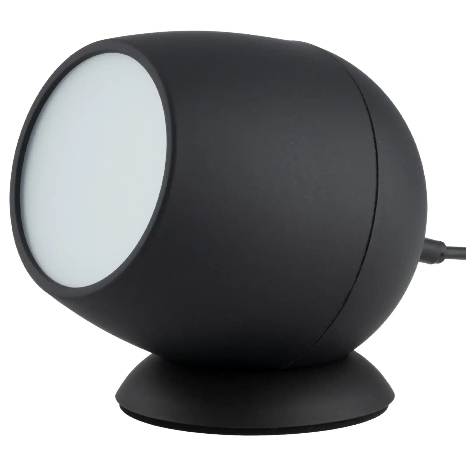 Smart tabletop spotlight with RGB and white LEDs, USB powered, Wi-Fi app control, Google and Alexa compatible