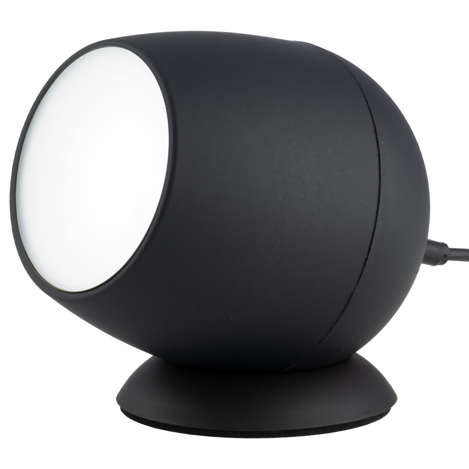 Smart tabletop spotlight with RGB and white LEDs, USB powered, Wi-Fi app control, Google and Alexa compatible