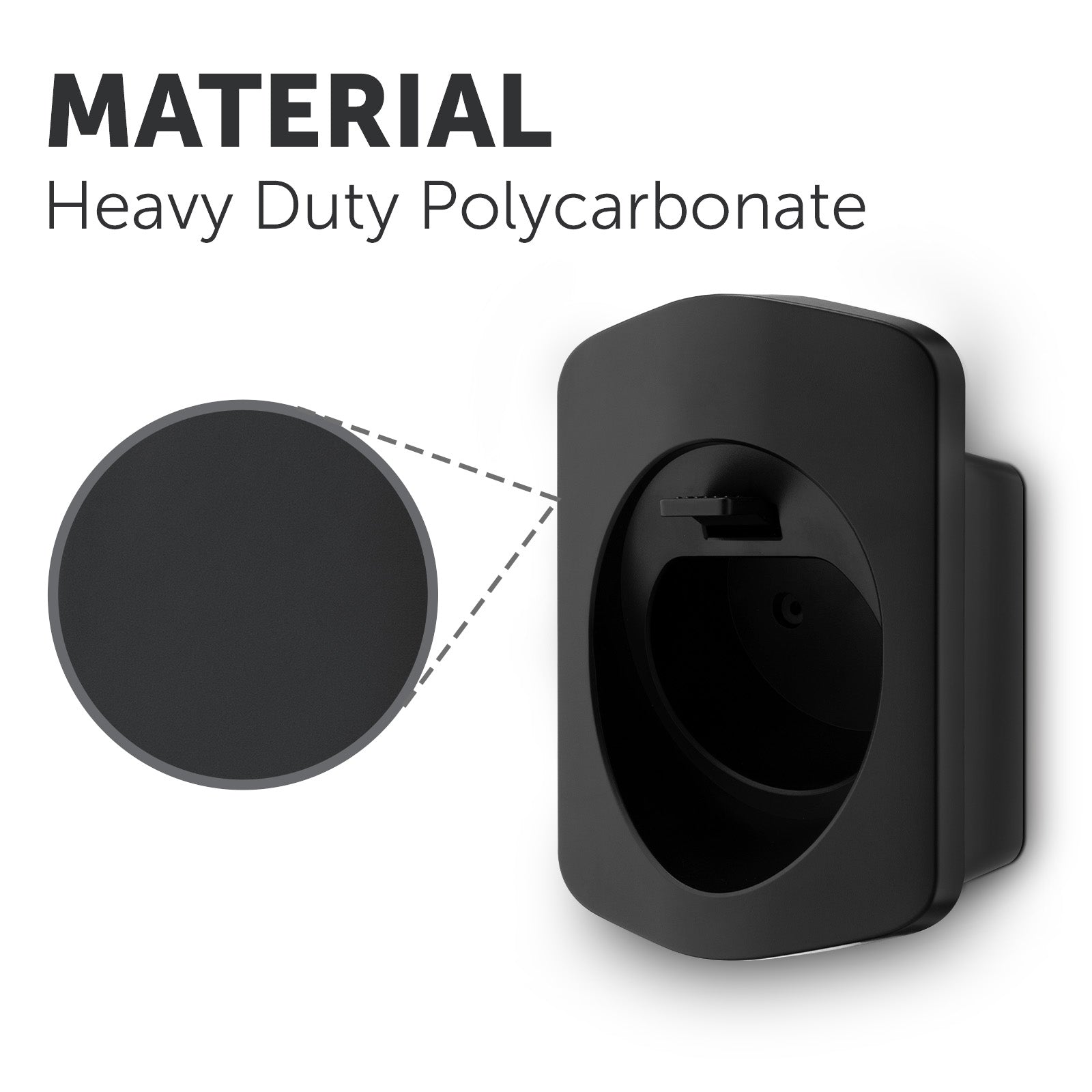 Heavy-duty Arlec EV Charger Cable Holder for organized electric vehicle cable storage, wall-mounted holder