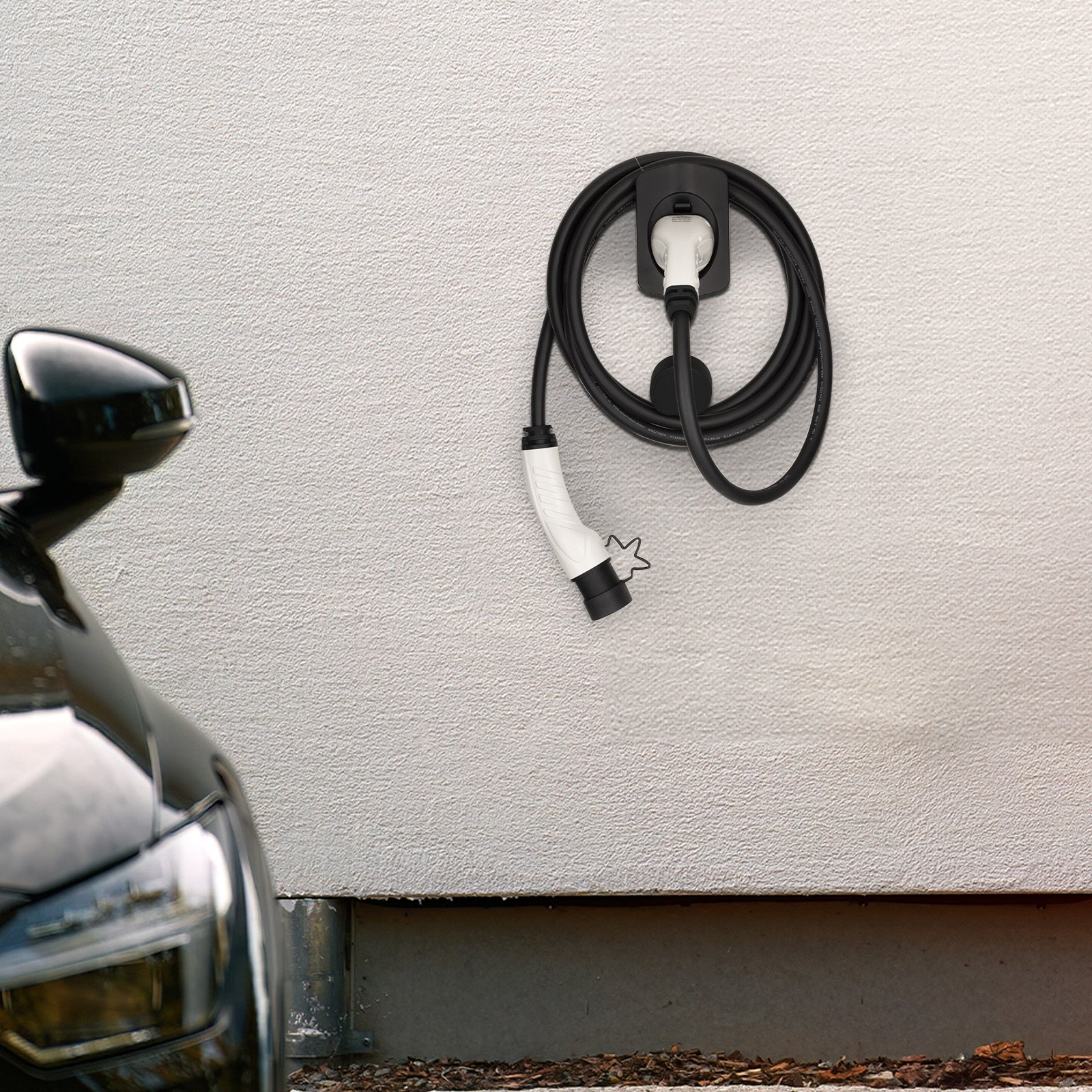 Heavy-duty Arlec EV Charger Cable Holder for organized electric vehicle cable storage, wall-mounted holder