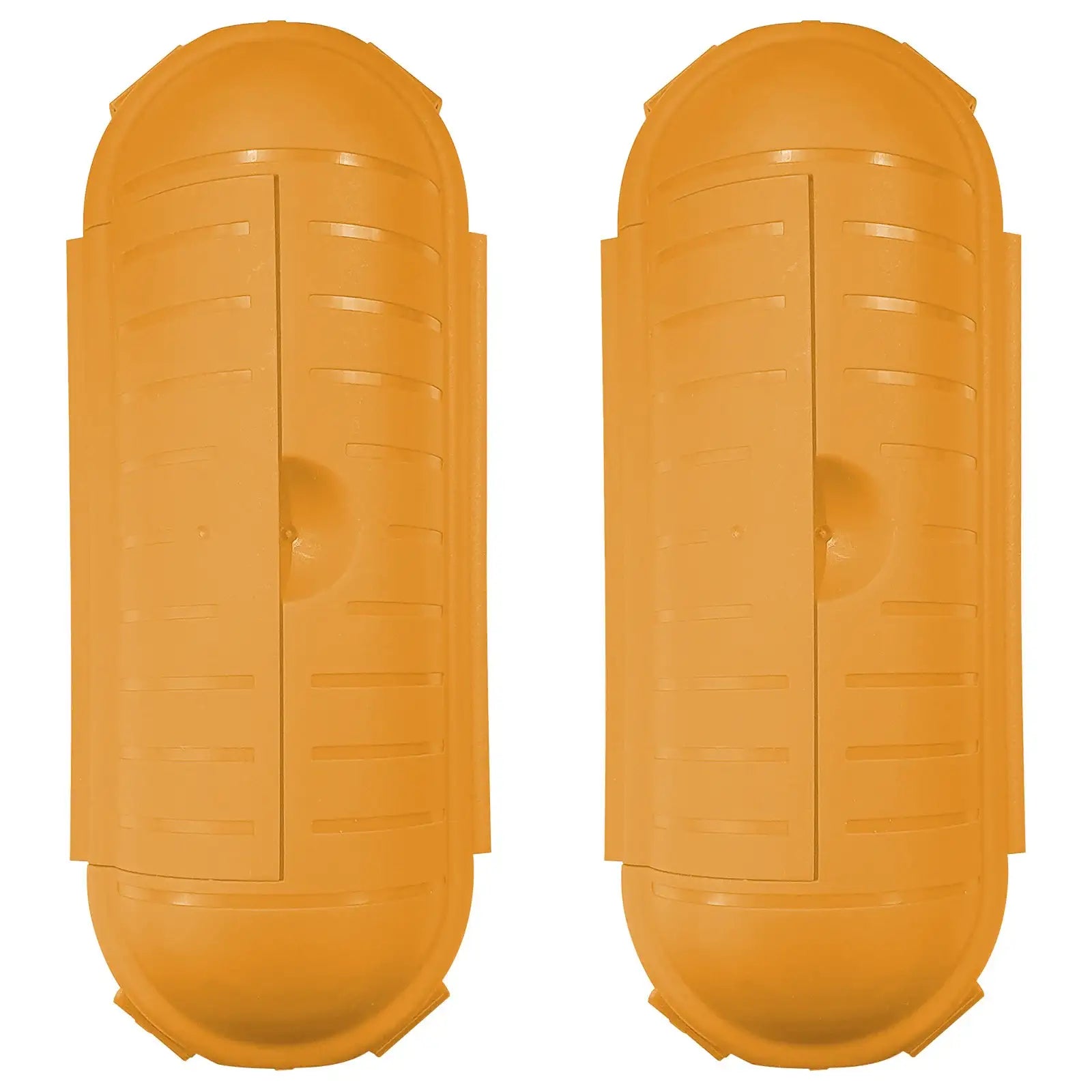 Arlec 2 pack outdoor cord safe box – weatherproof with hanging hook