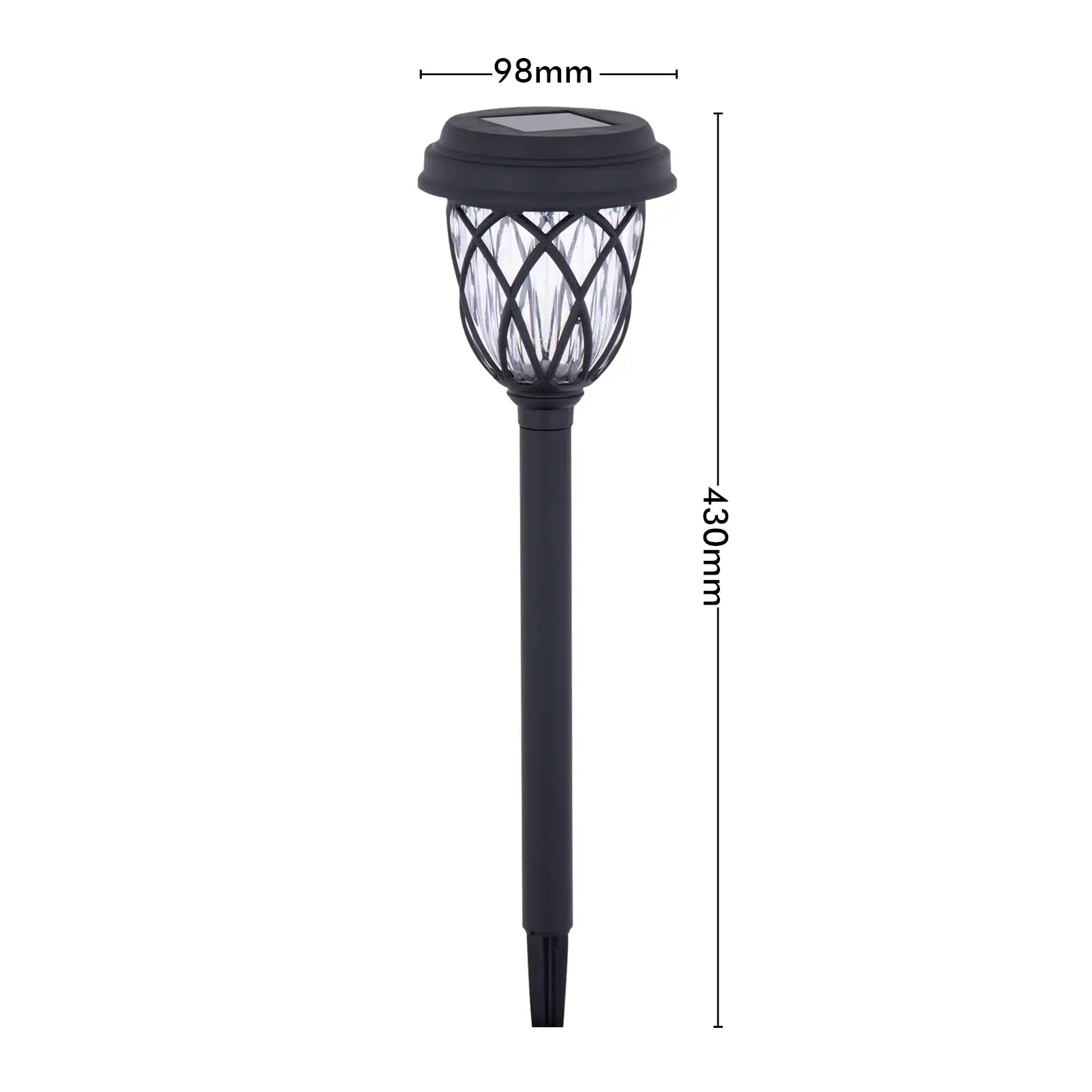 Arlec LED solar garden path light – 5 lumen dusk-to-dawn lighting for walkways with IP44 rating