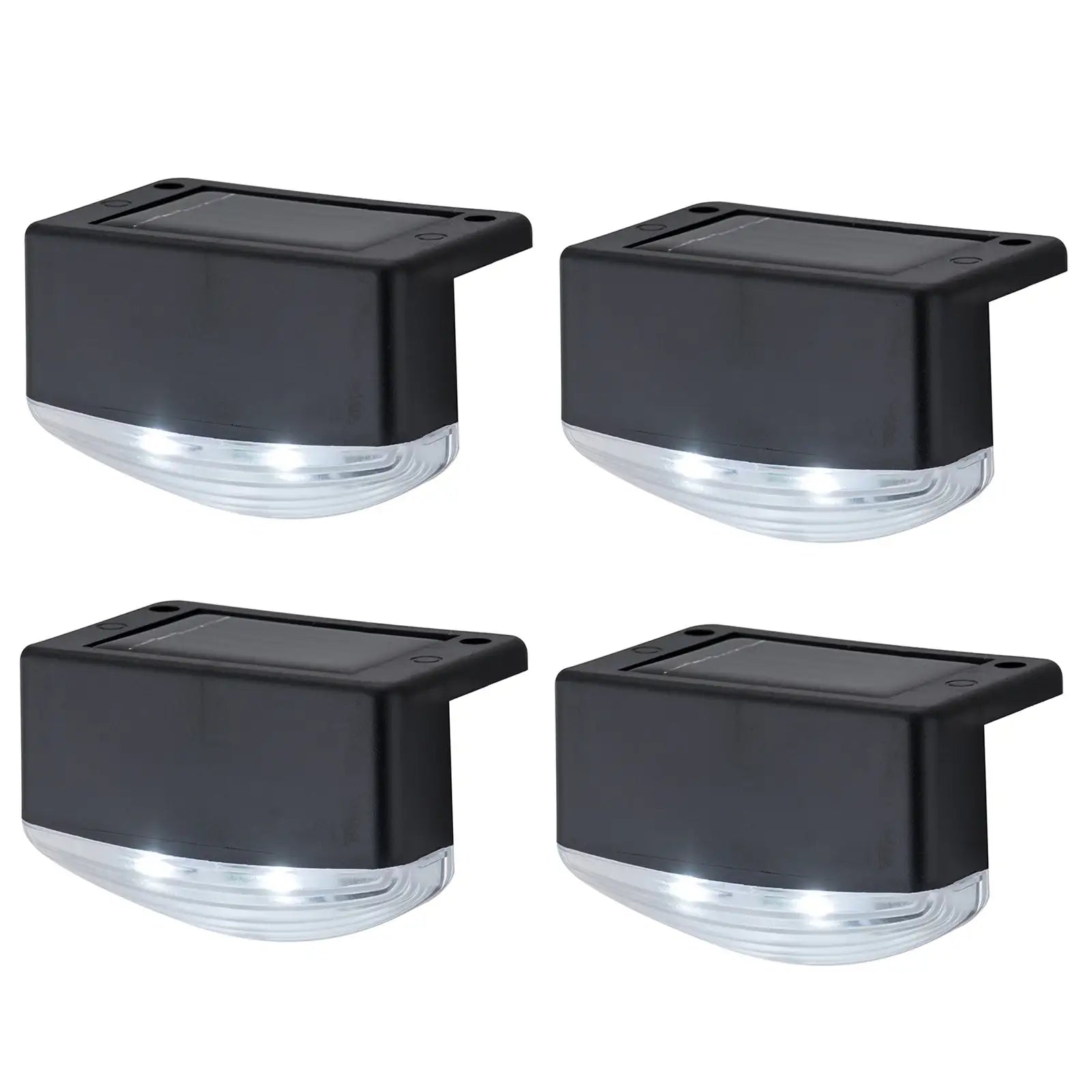 Arlec LED Solar Fence Light - 4 Pack - solar powered light, energy efficient LED