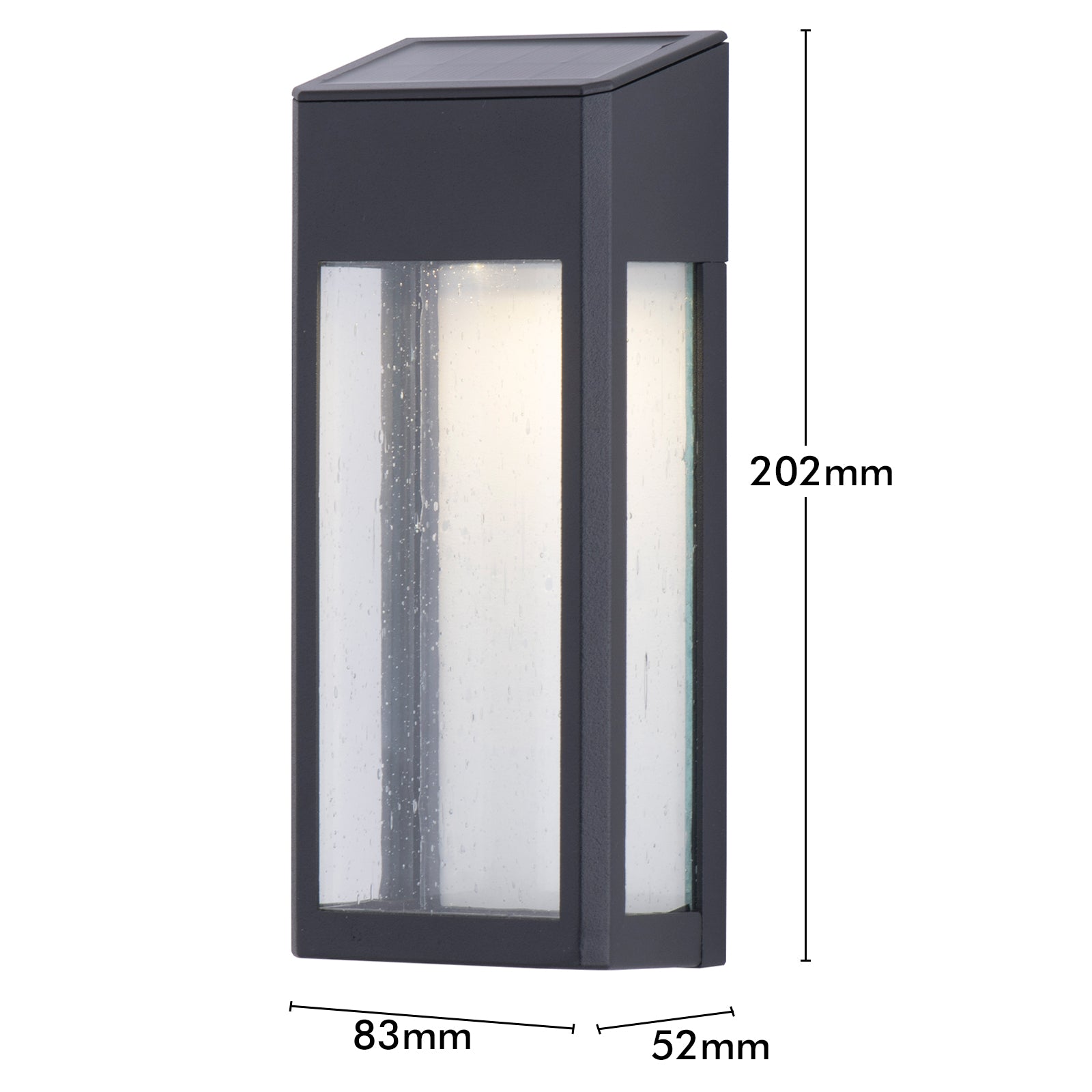Arlec LED Vintage Glass Effect Accent Solar Light - solar powered light, energy efficient LED
