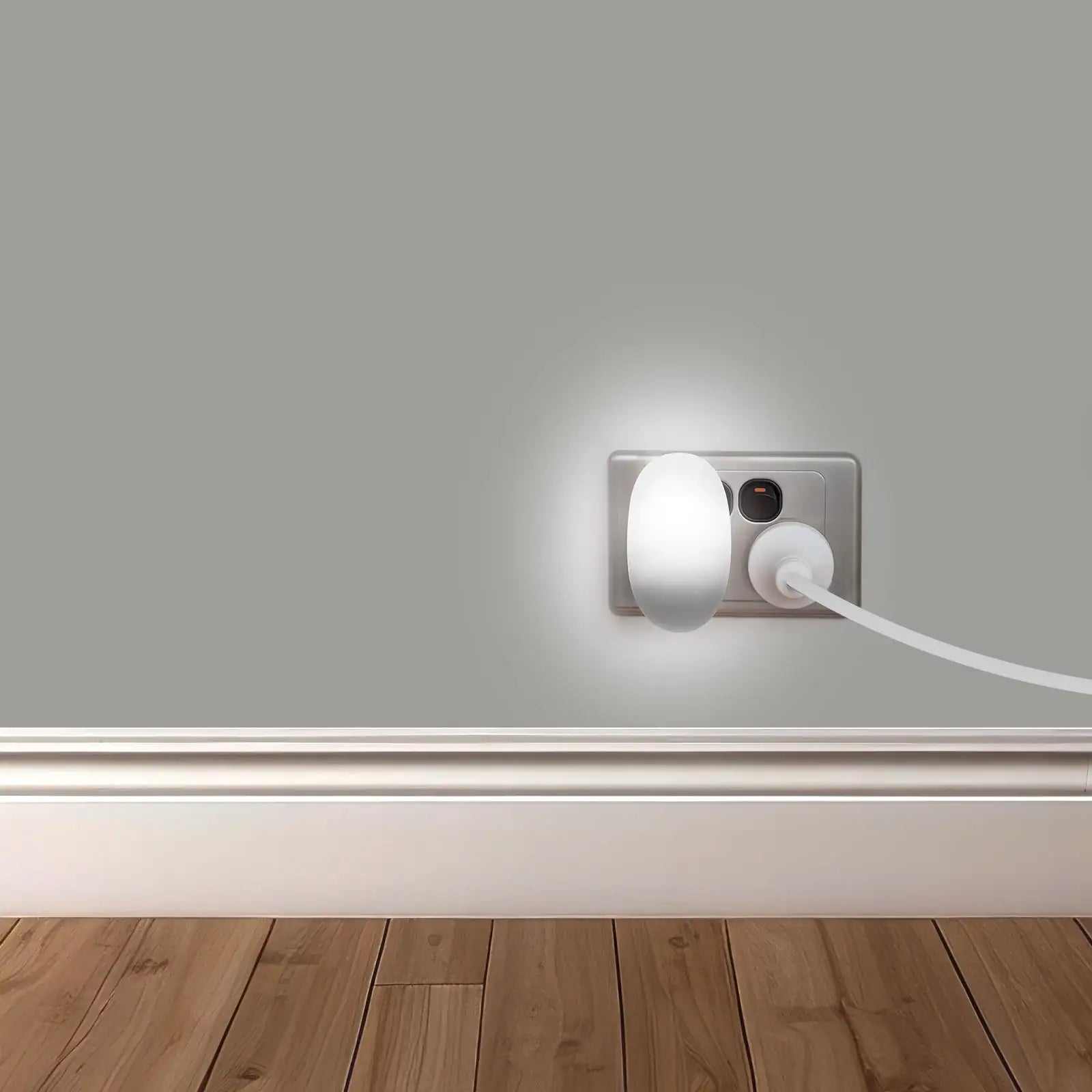 Arlec mini plug-in LED nightlight 3 pack with slim design and energy-saving light