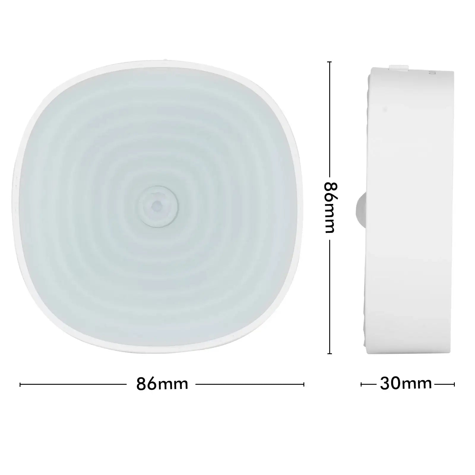 Arlec motion-activated LED nightlight, battery powered magnetic-mount soft light