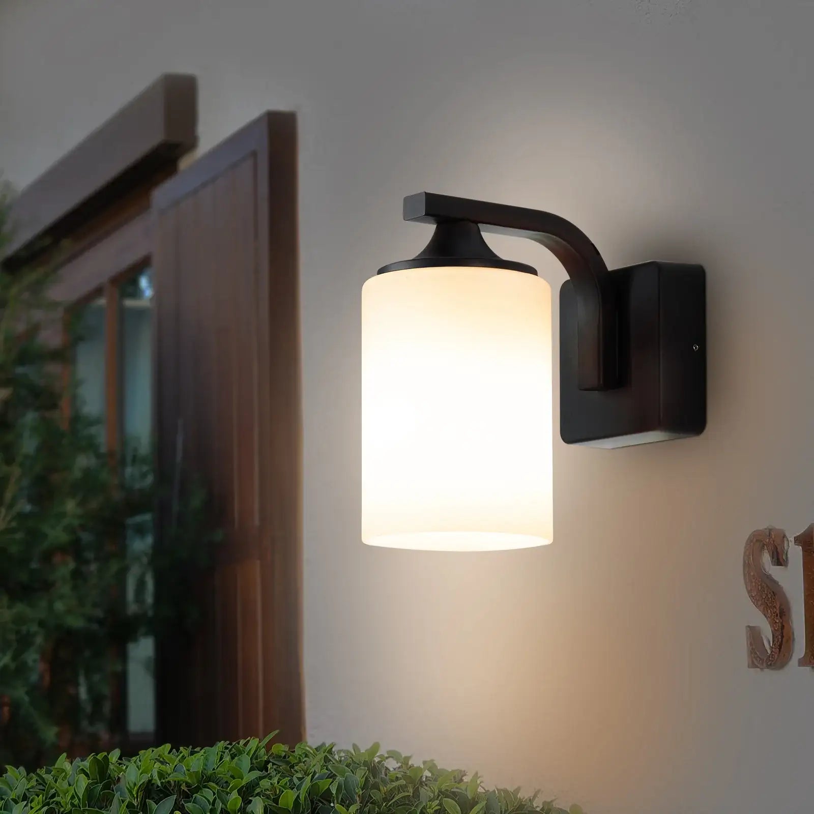 Arlec Moxle Decorative Wall Light - exterior wall light, modern decorative lighting