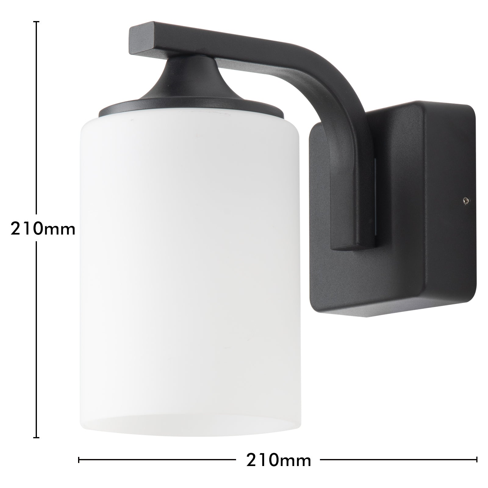 Arlec Moxle Decorative Wall Light - exterior wall light, modern decorative lighting