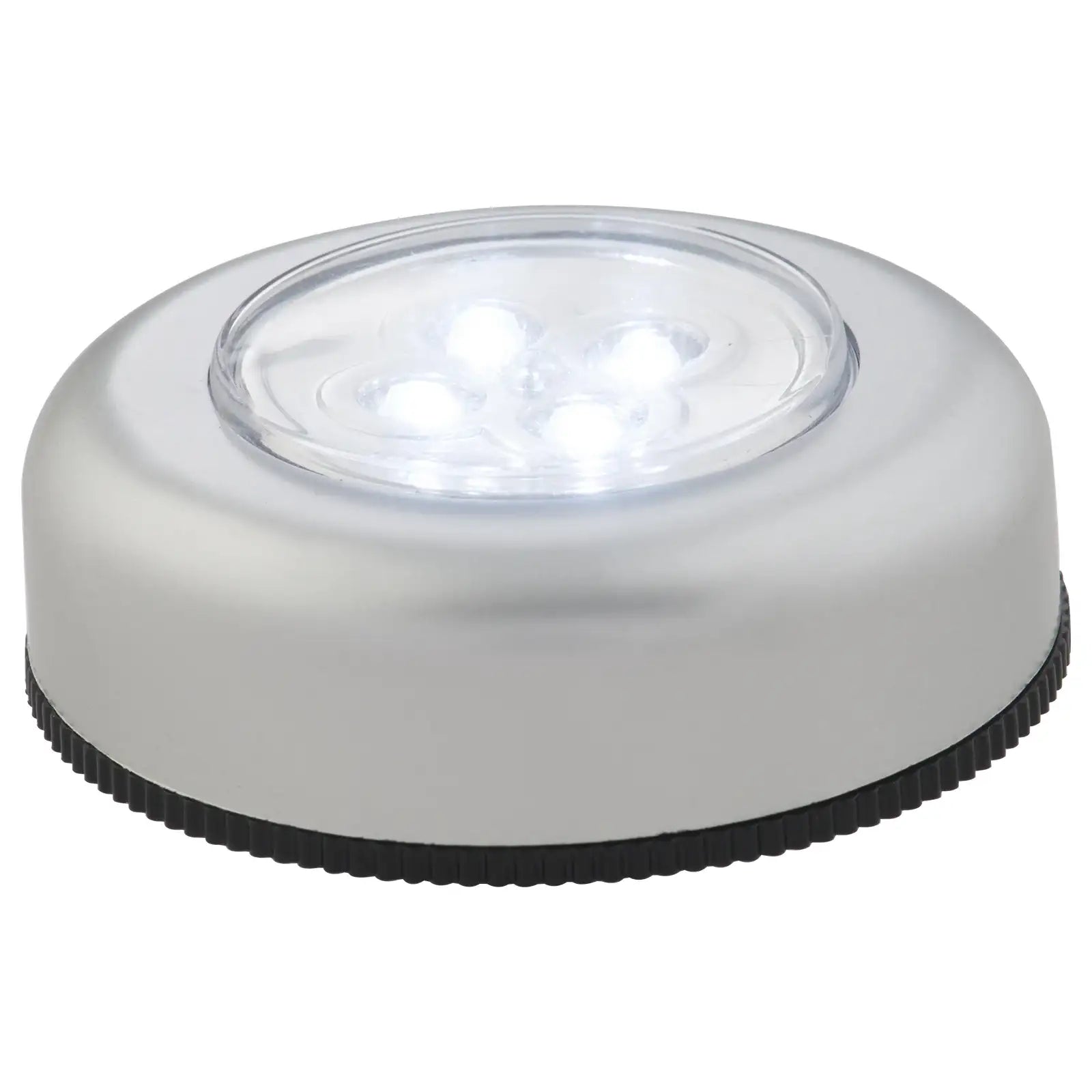 Arlec 3 pack mini push LED lights for cabinets, drawers, and night-time visibility