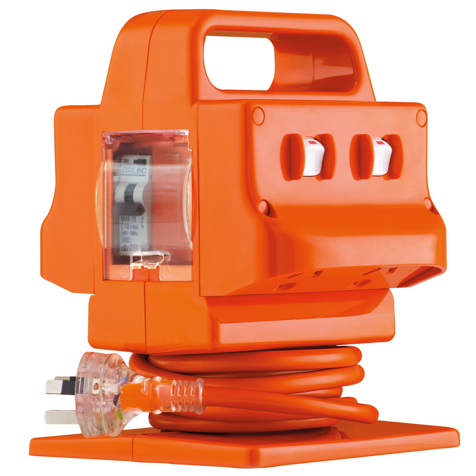 Arlec 4 Outlet Heavy Duty Safety Switch Power Block for home or work use