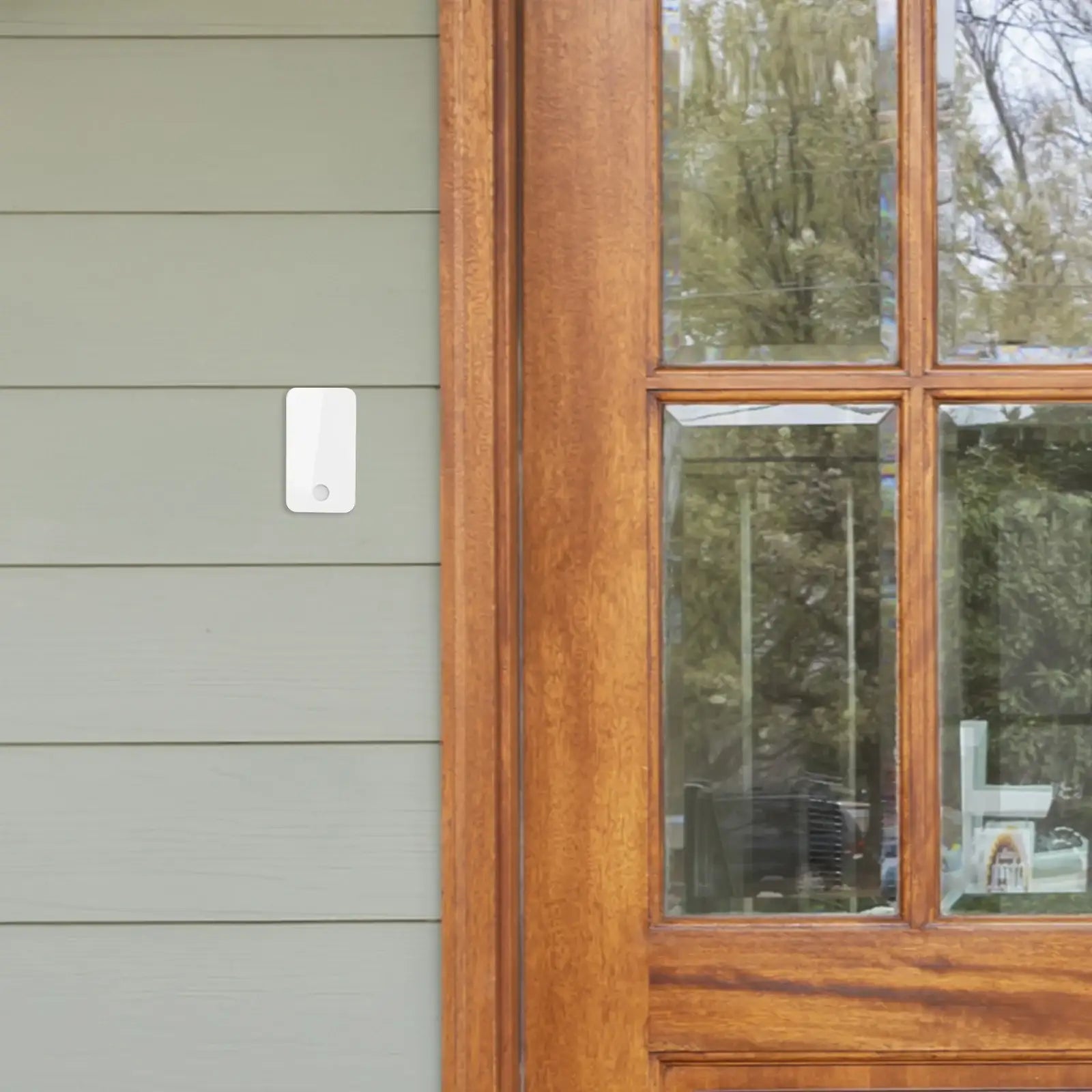 Arlec Plug-in Door Chime With 100m Wireless Kinetic Push Button - White – wireless door chime, plug-in doorbell, kinetic push button chime