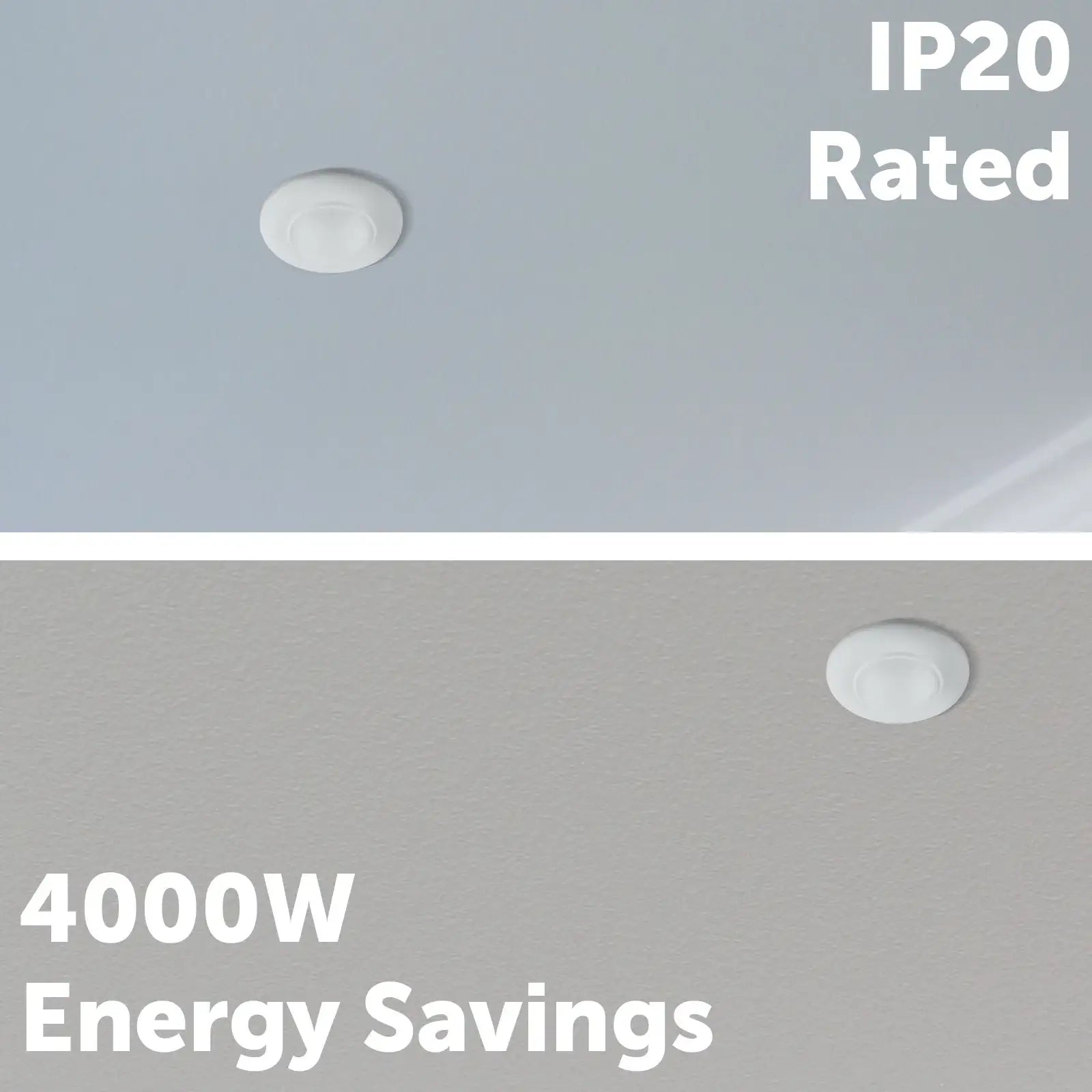 Arlec recessed motion sensor – 360° detection security sensor with adjustable timer, IP20 rating and manual override