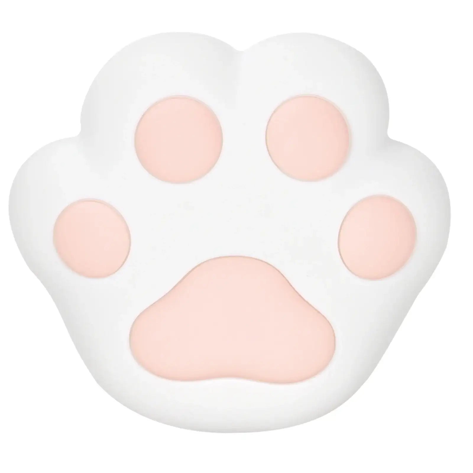 Arlec pink rechargeable cat paw night light with soft LED for nursery or bedroom