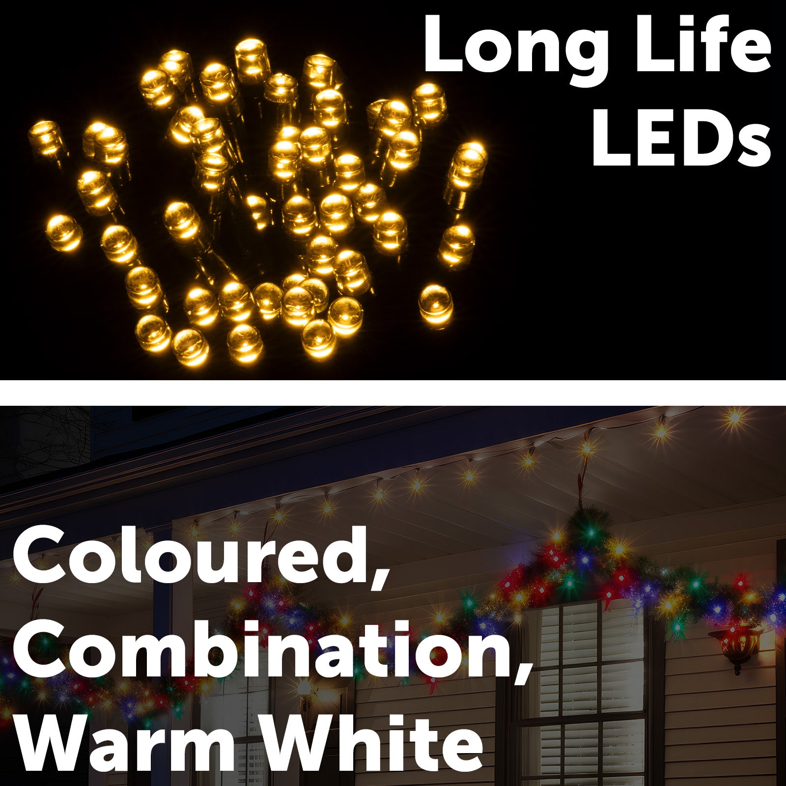 Arlec 800 LED smart bud lights – app-controlled multicolour string lighting for indoor outdoor use