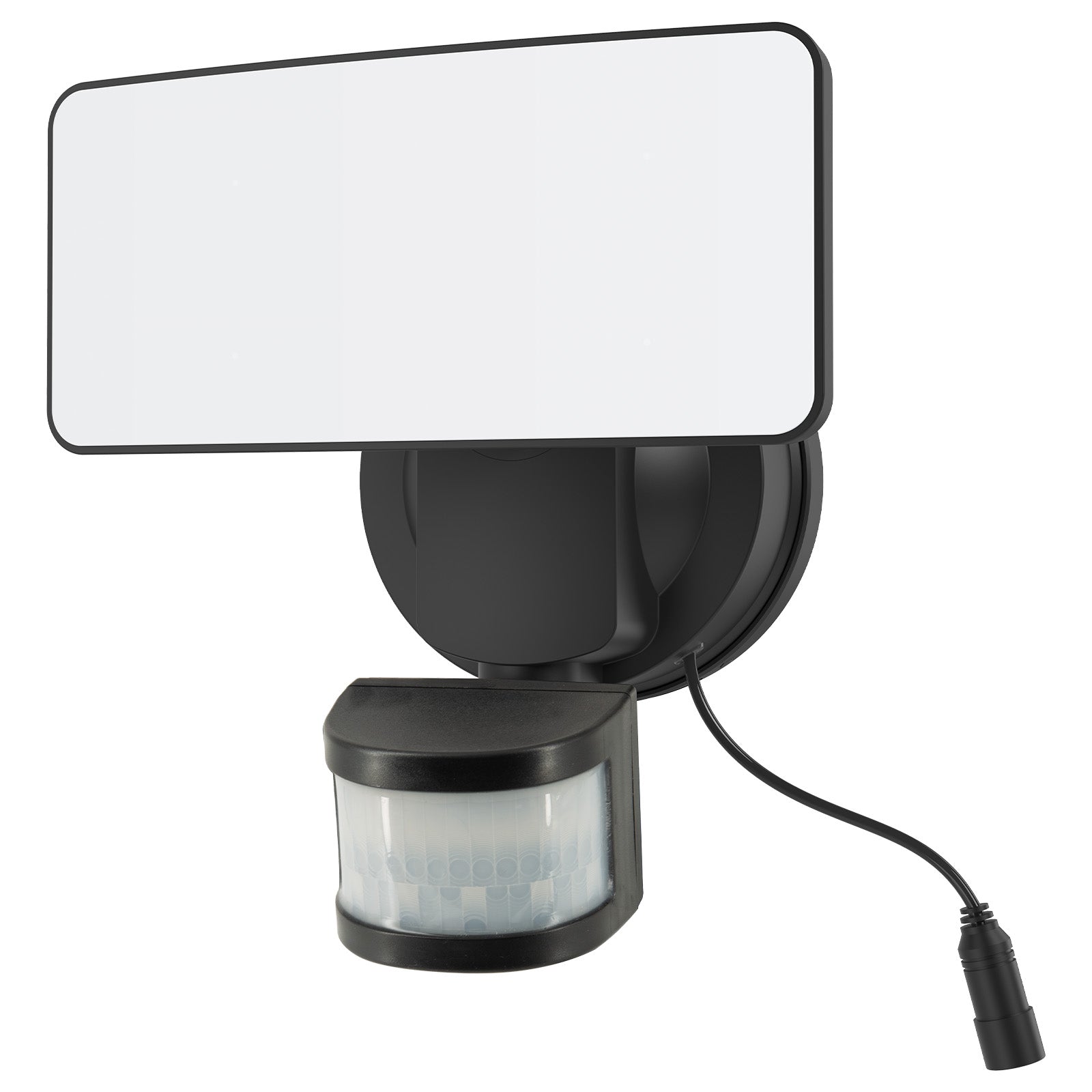 Arlec KETUPA 800 lumen hybrid solar security floodlight – PIR motion sensor, IP44 rated outdoor lighting