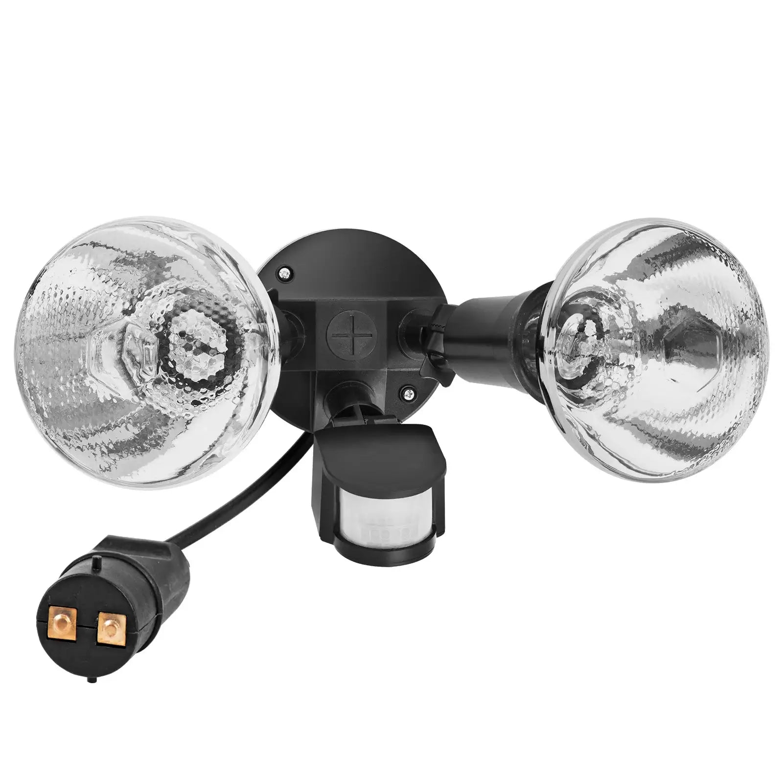 Arlec Castalia twin PAR38 floodlight – compact DIY motion sensor LED security light with bayonet adapter