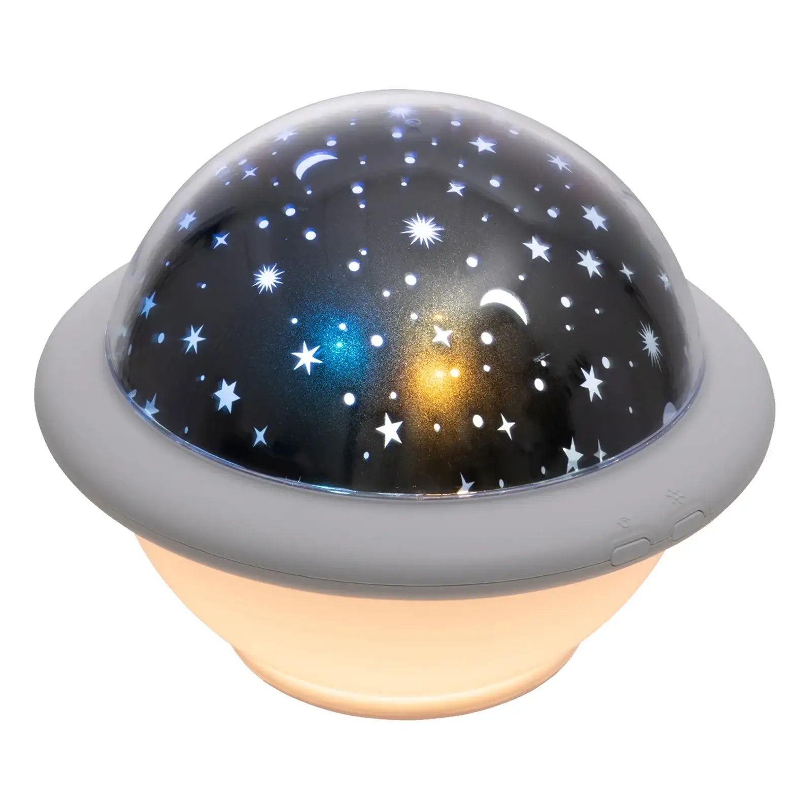 Arlec UFO LED night projector with colour-changing stars and moon for children’s room