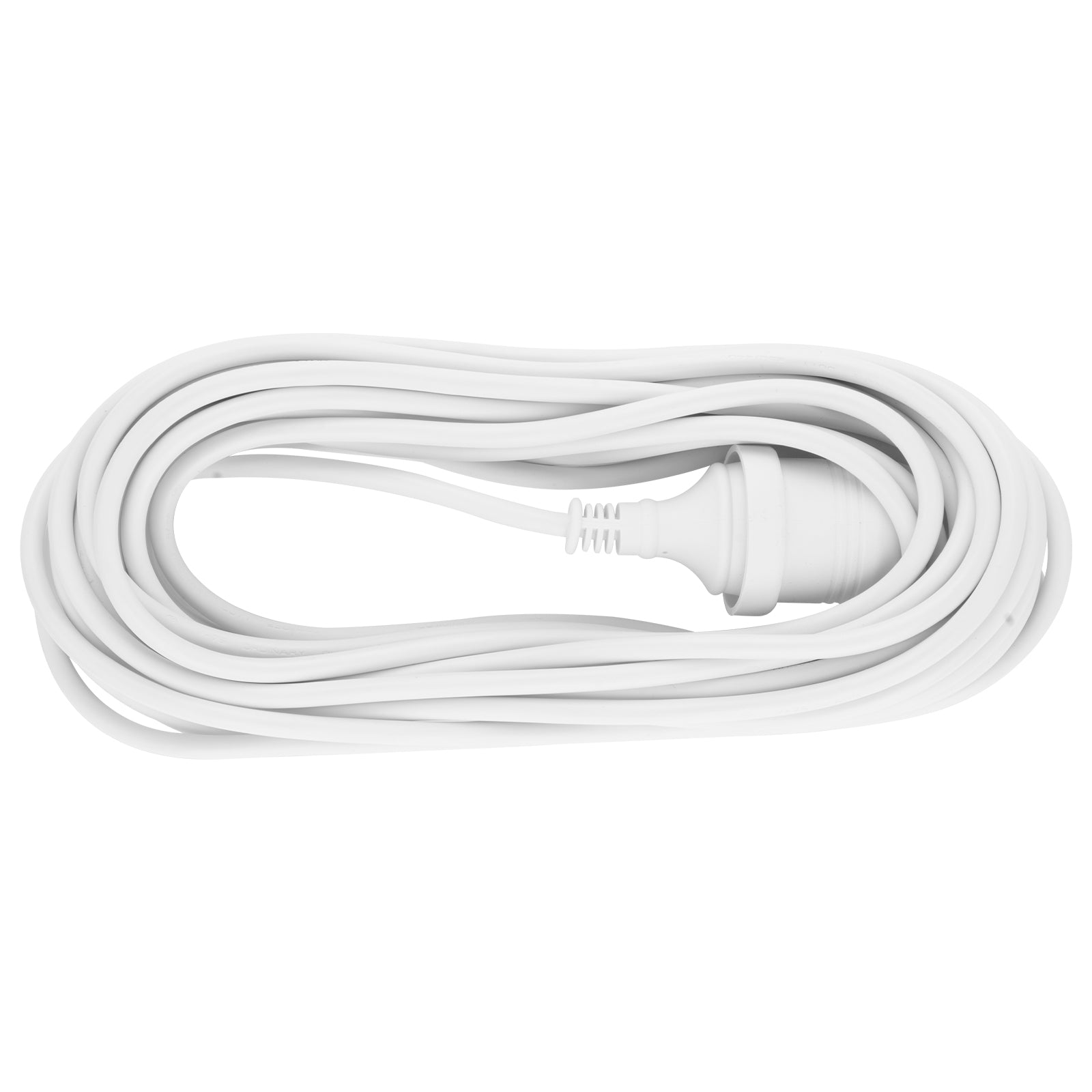 Domestic Extension Lead - 10m - long household extension, 10m indoor power cable, flexible extension cord