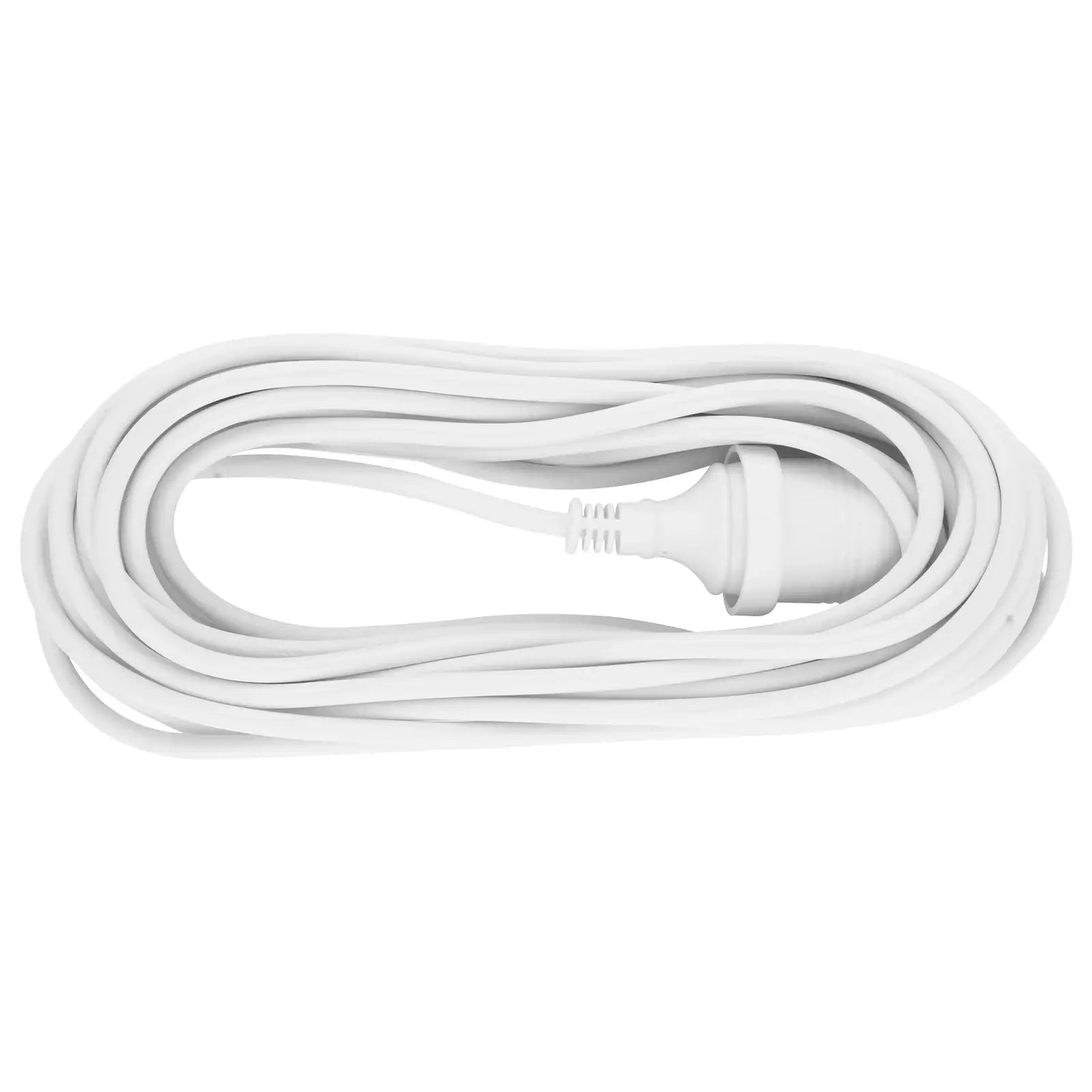 Domestic Extension Lead - 10m - long household extension, 10m indoor power cable, flexible extension cord