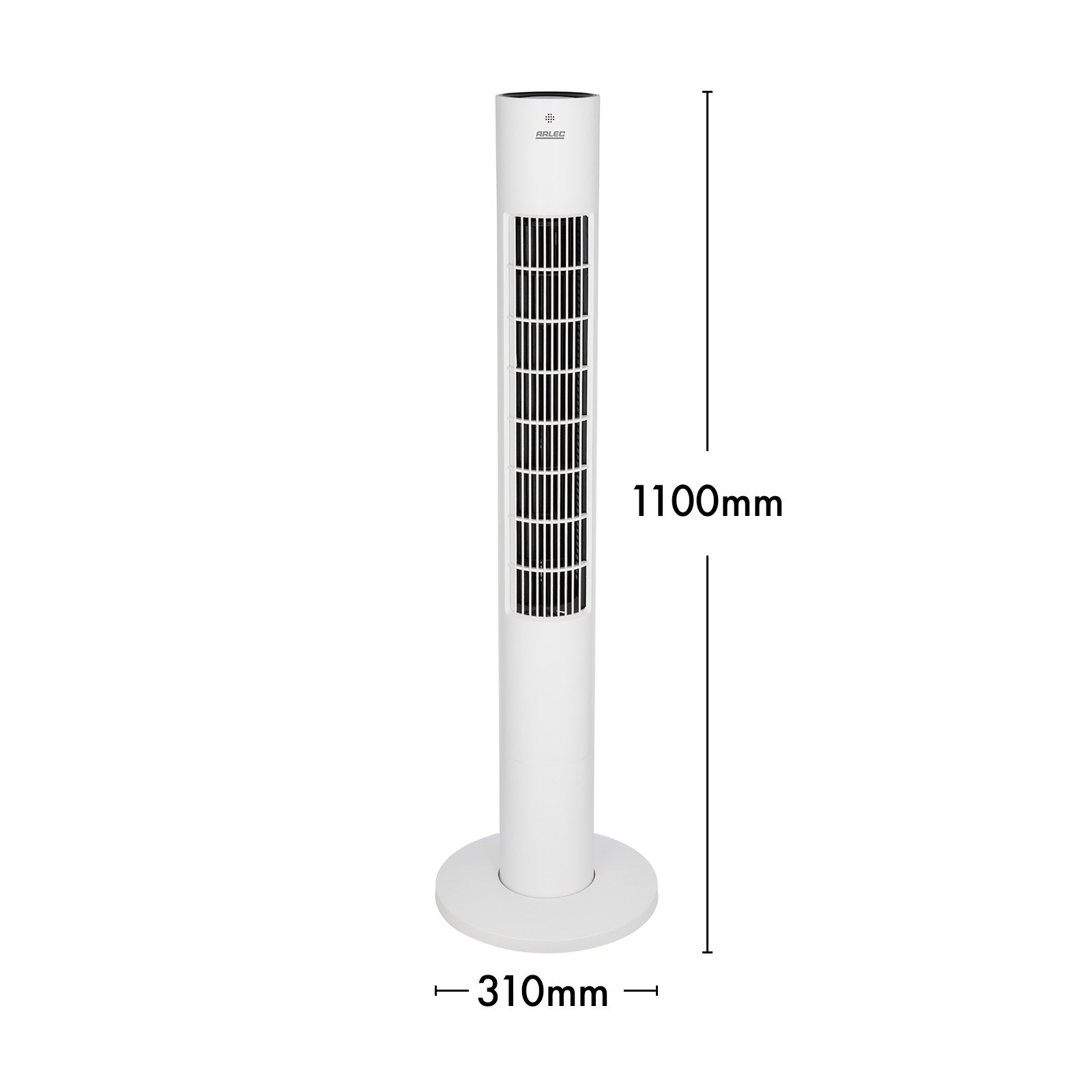 Arlec 110cm Tower Fan – Space-Saving Cooling with Multiple Fan Speeds