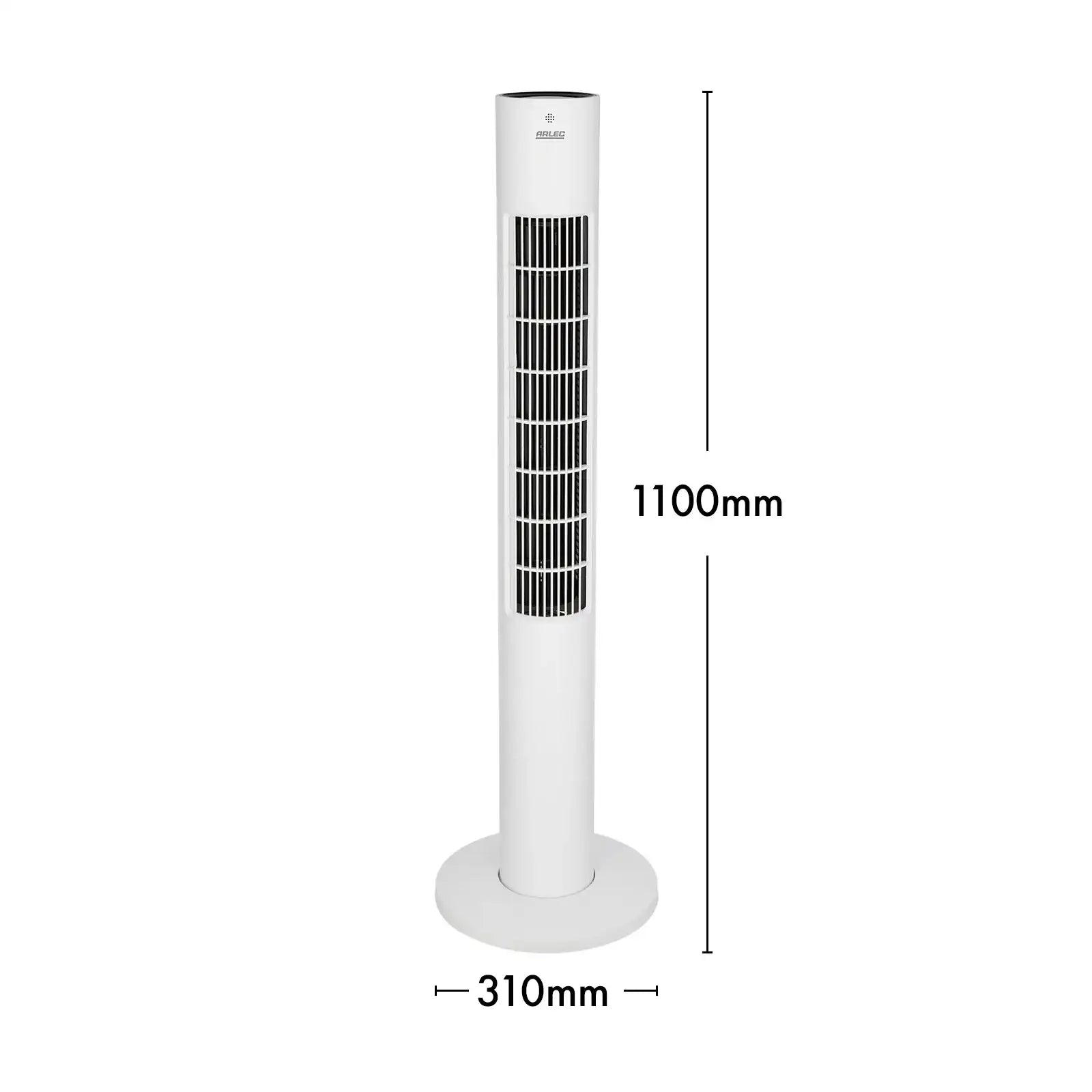 Arlec 110cm Tower Fan – Space-Saving Cooling with Multiple Fan Speeds
