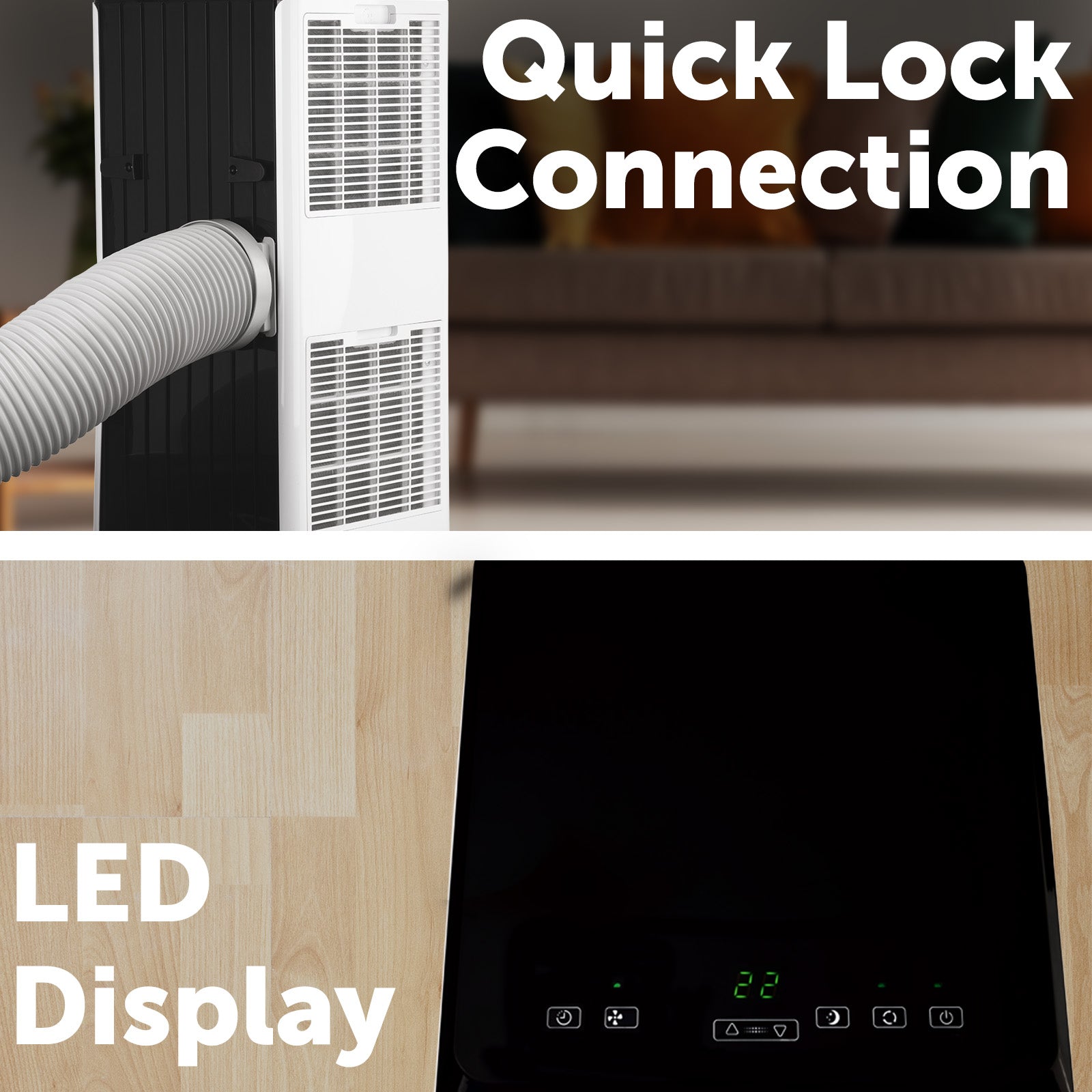 Arlec 2.6kW 9000 BTU Portable Conditioner – Efficient Spot Cooling for Home or Office