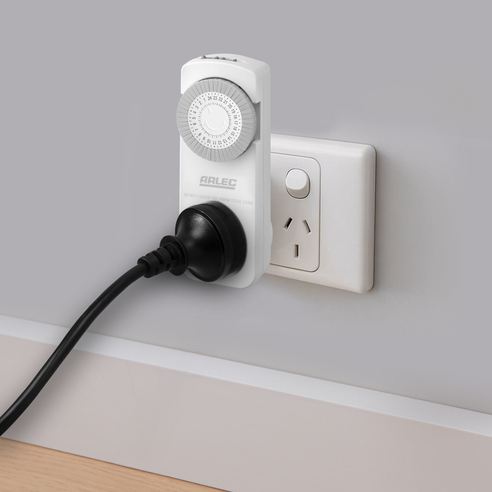 Arlec 24 Hour Mechanical Timer for lights and appliances