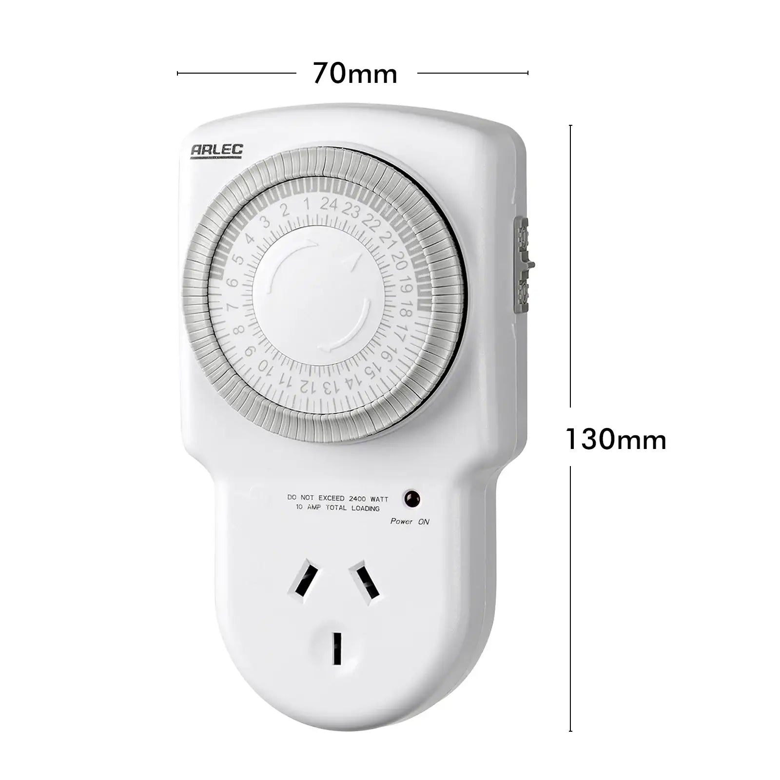 Arlec 24 Hour Timer Twin Pack for automatic power control
