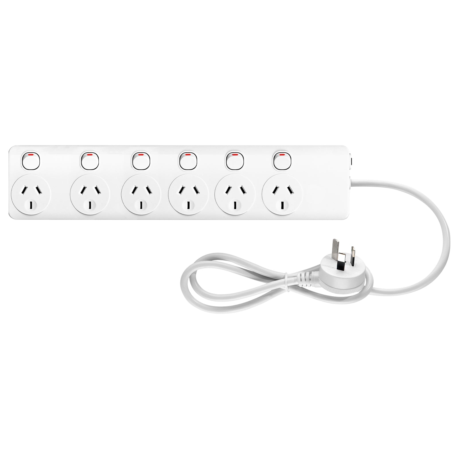 6 outlet 6 switch power board β switch-controlled powerboard for multiple devices