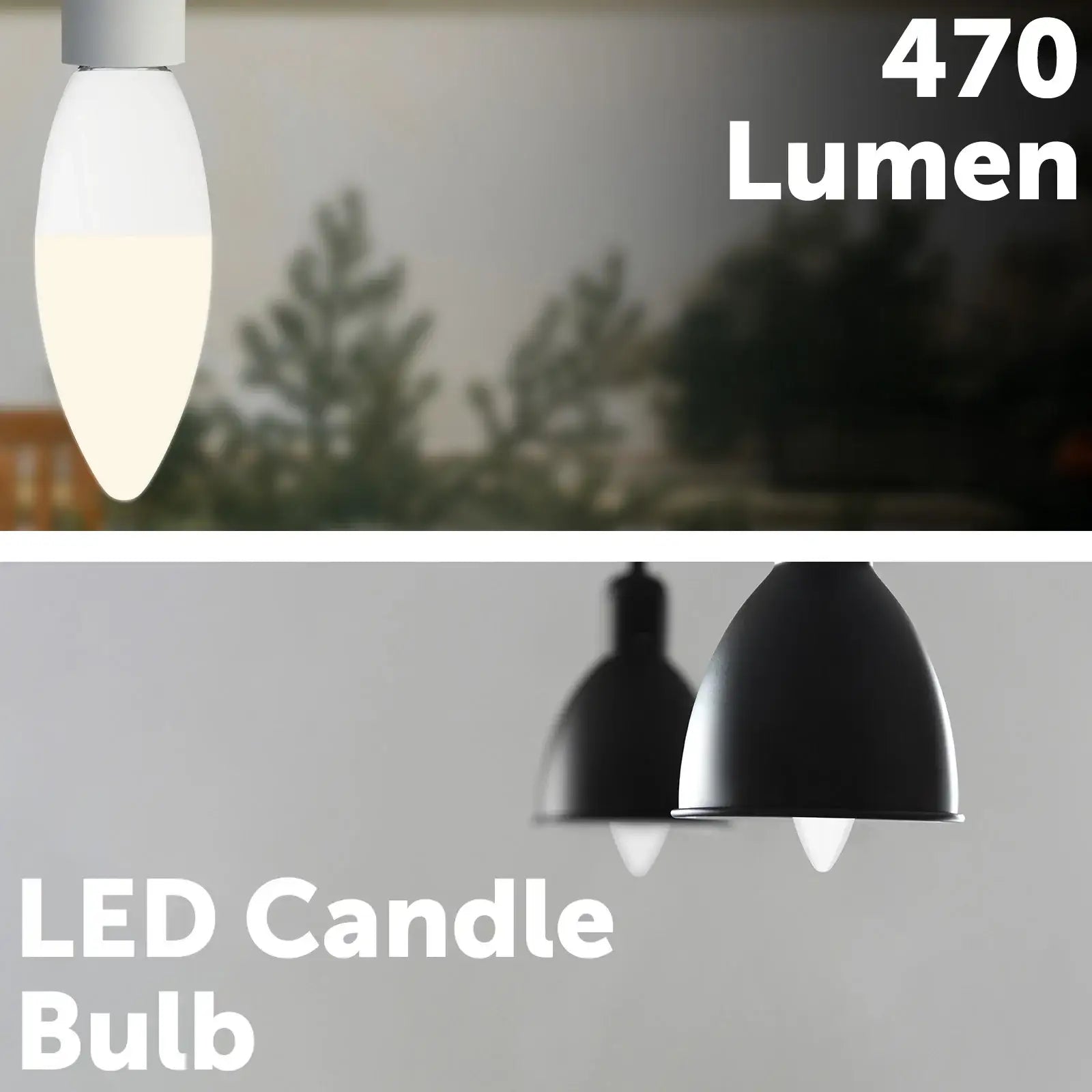 Smart candle LED E14 globe with RGB + CCT adjustment, Grid Connect app, Alexa & Google compatible