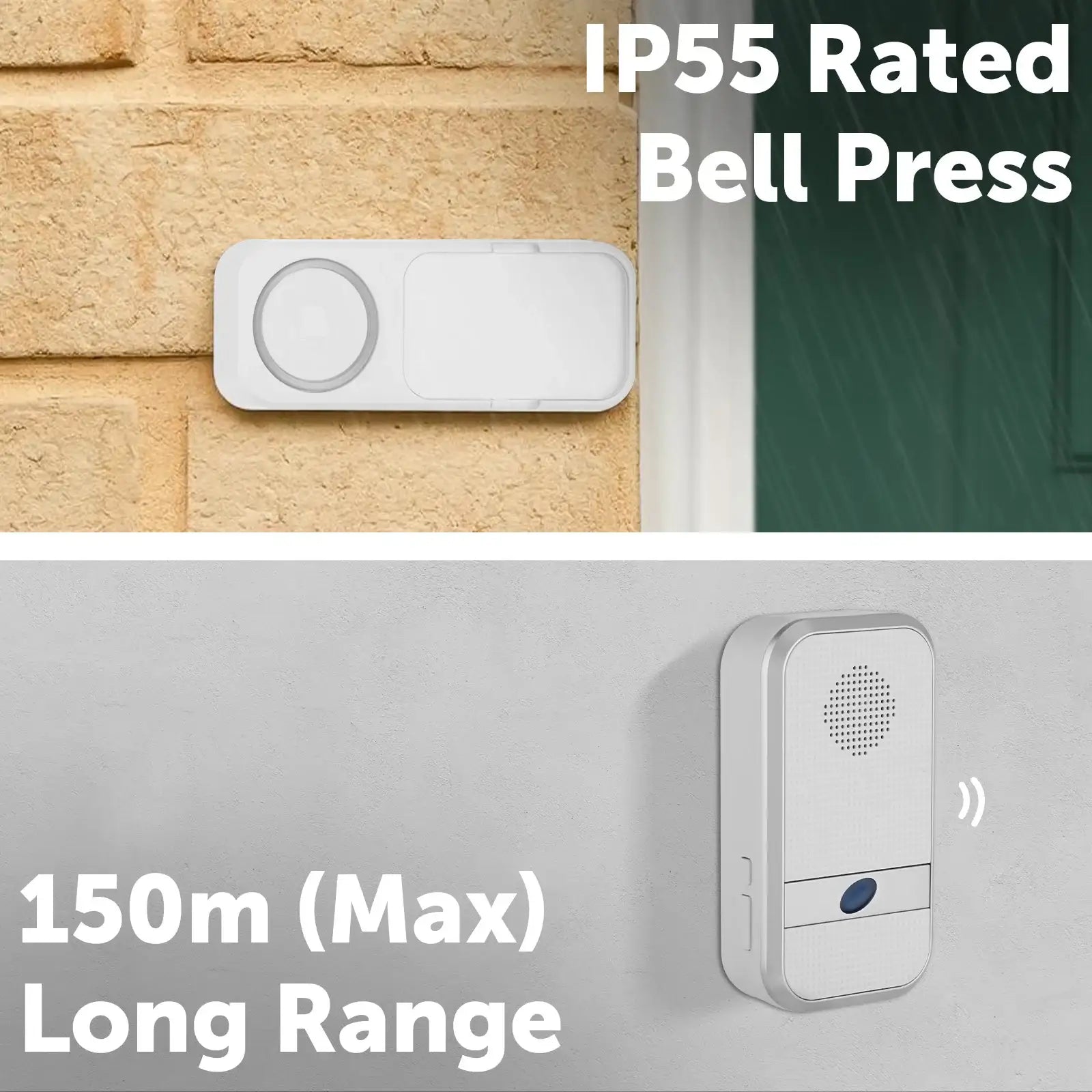Long range wireless door chime – Arlec for front and back doors