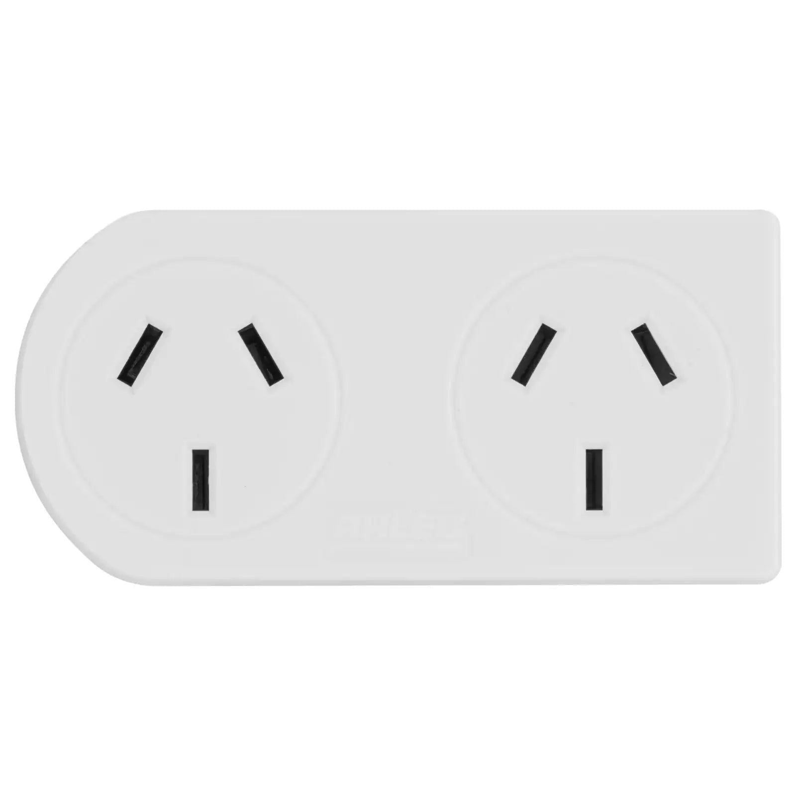 Right angle wall adaptor for tight spaces – Arlec side mount plug