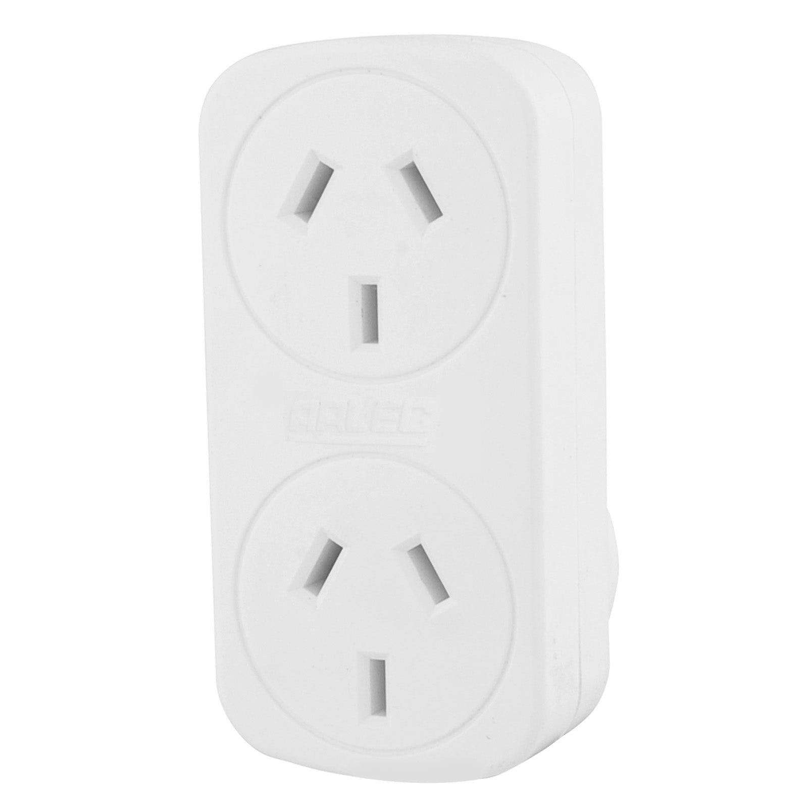 Double power adaptor for two devices – Arlec compact wall plug