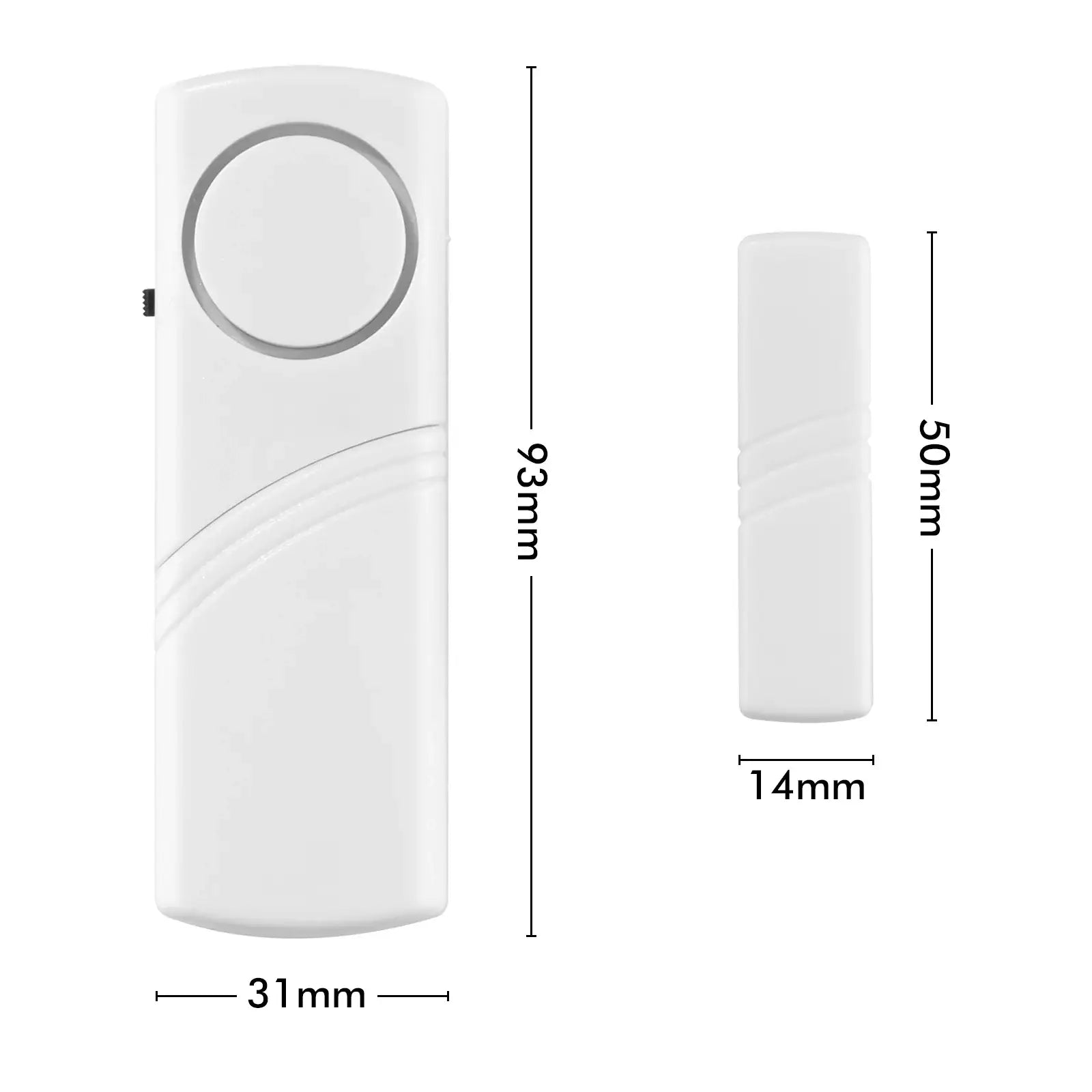 Arlec Window and Door Magnetic Contact Alarm - 4 Pack – window door alarm, home security alarm, Arlec contact sensor