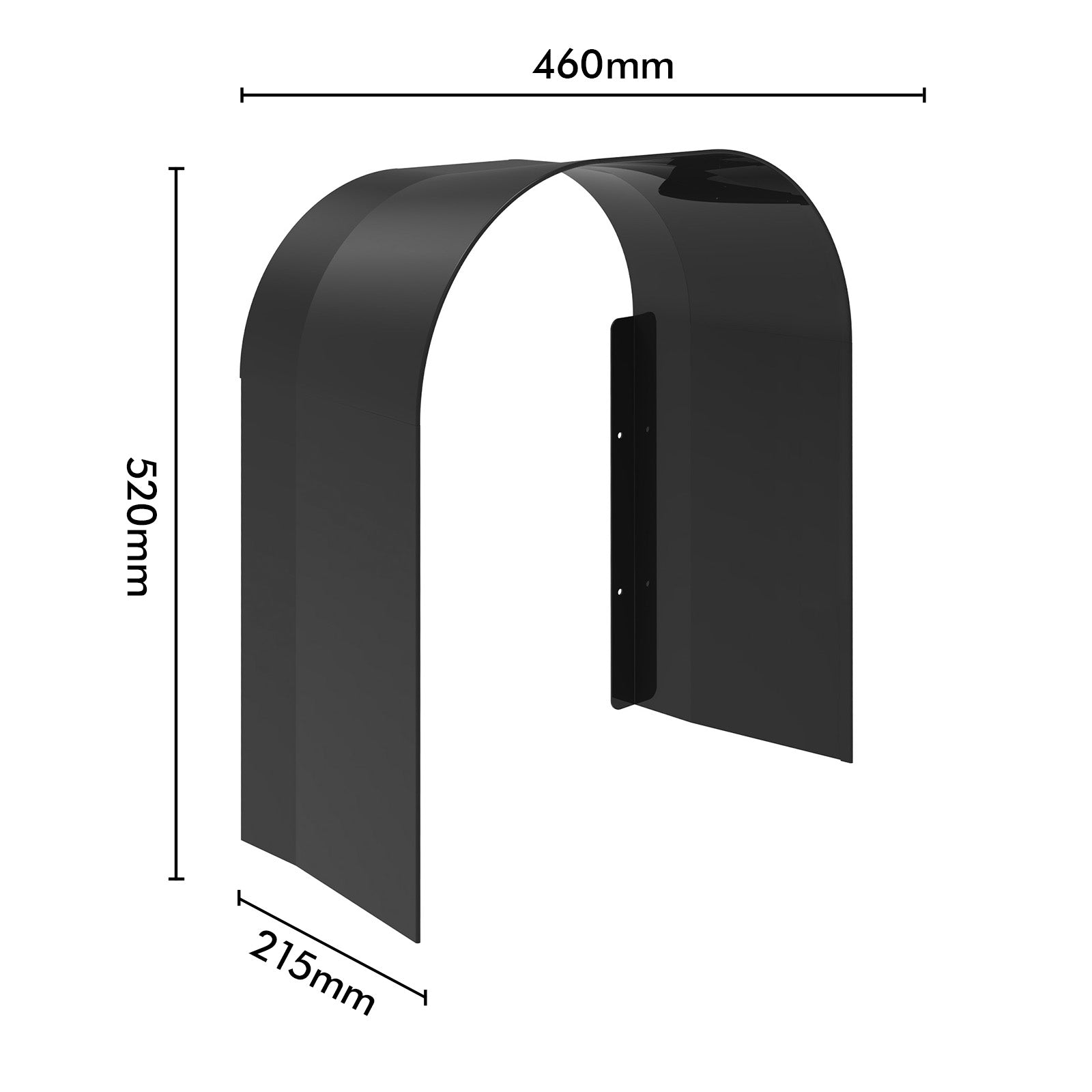 Weatherproof EV Charger Canopy, Arlec wall mount cover for electric vehicle charging station protection