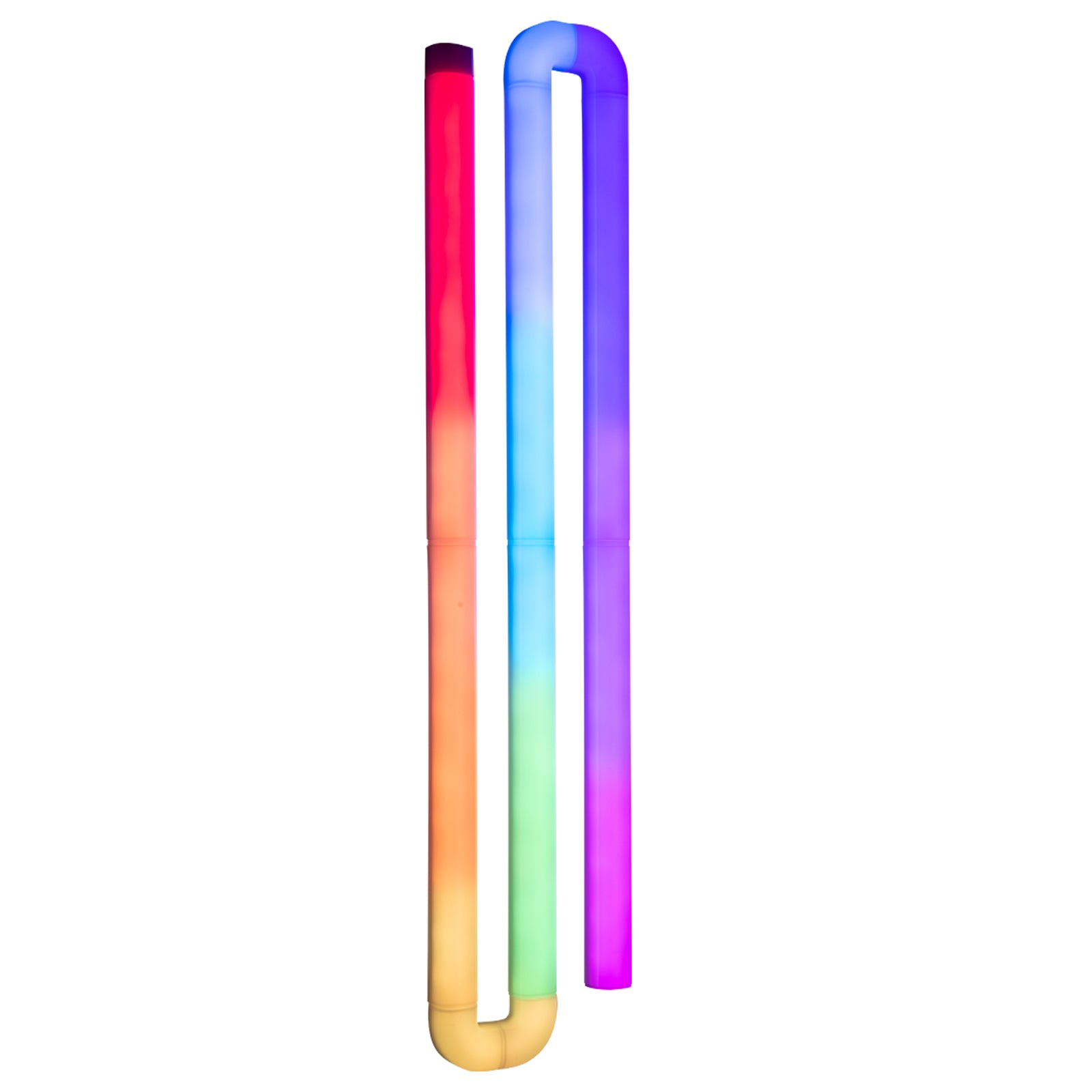 Smart connectable RGB bar lights with sound sync, CCT & RGB control, voice assistant and app compatible