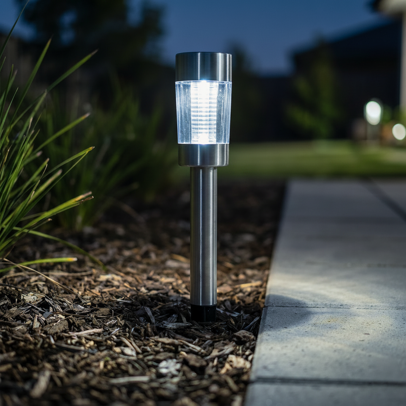 Arlec Mesa RGB or Cool White Solar Path Light