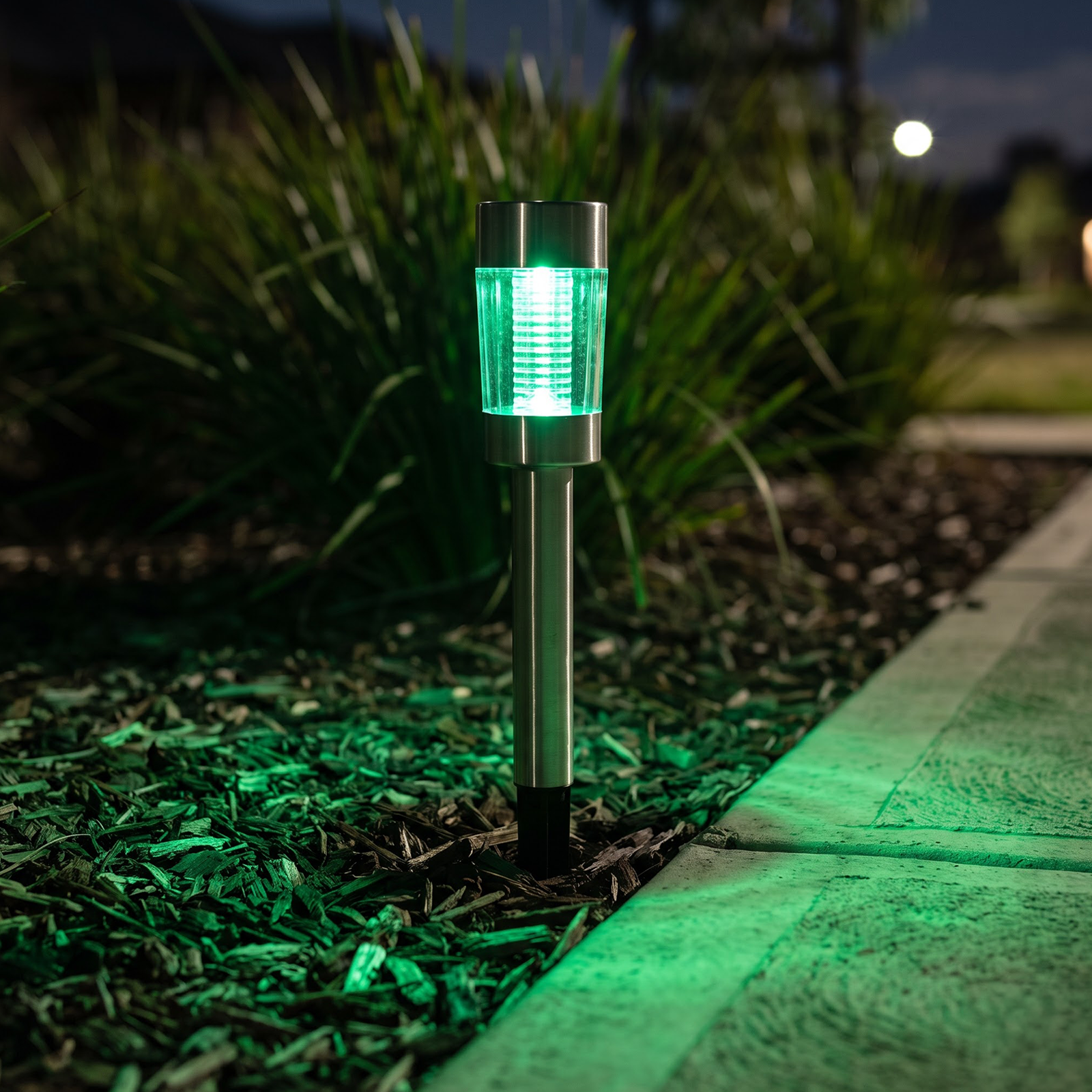 Arlec Mesa RGB or Cool White Solar Path Light
