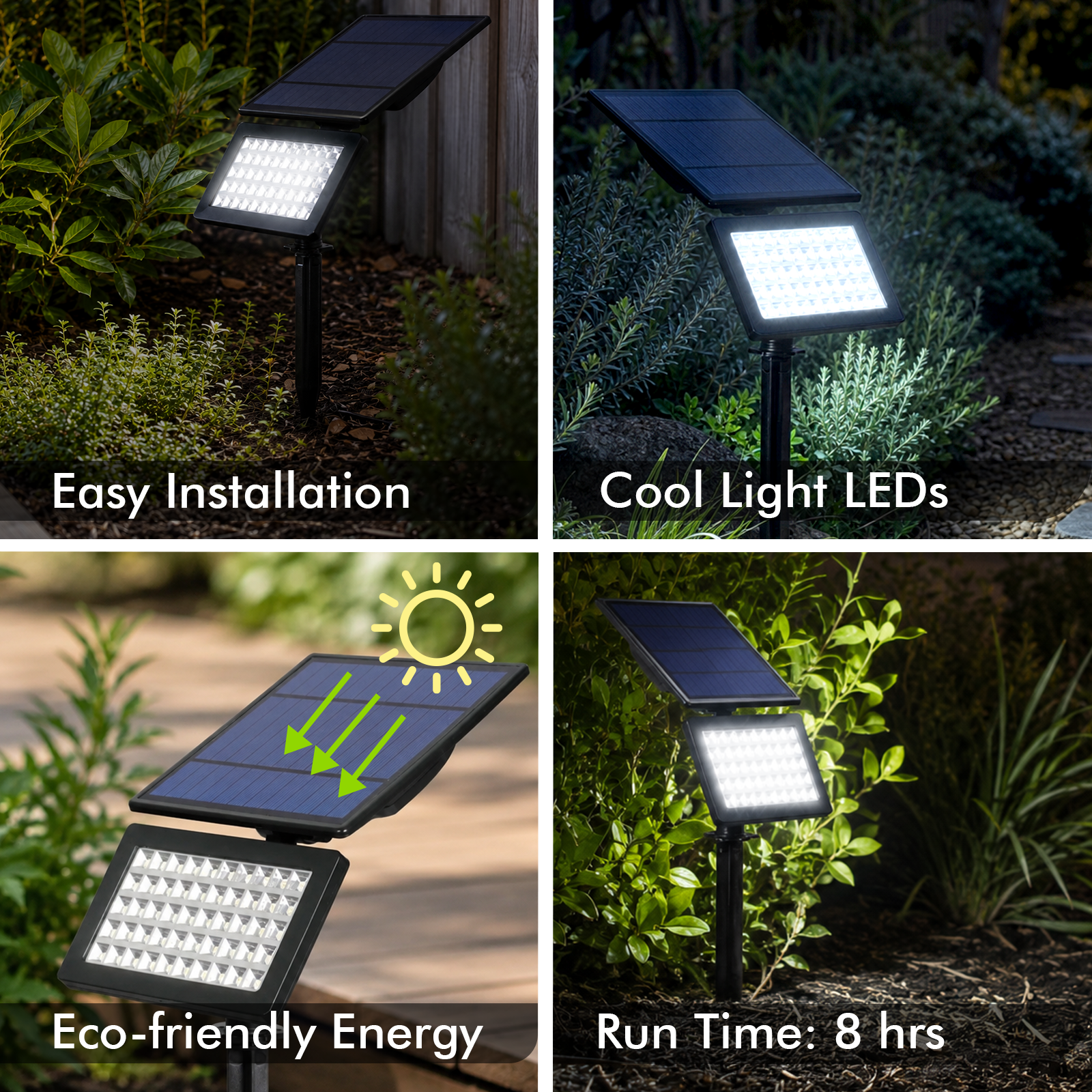 Arlec 500lm Solar Spotlight