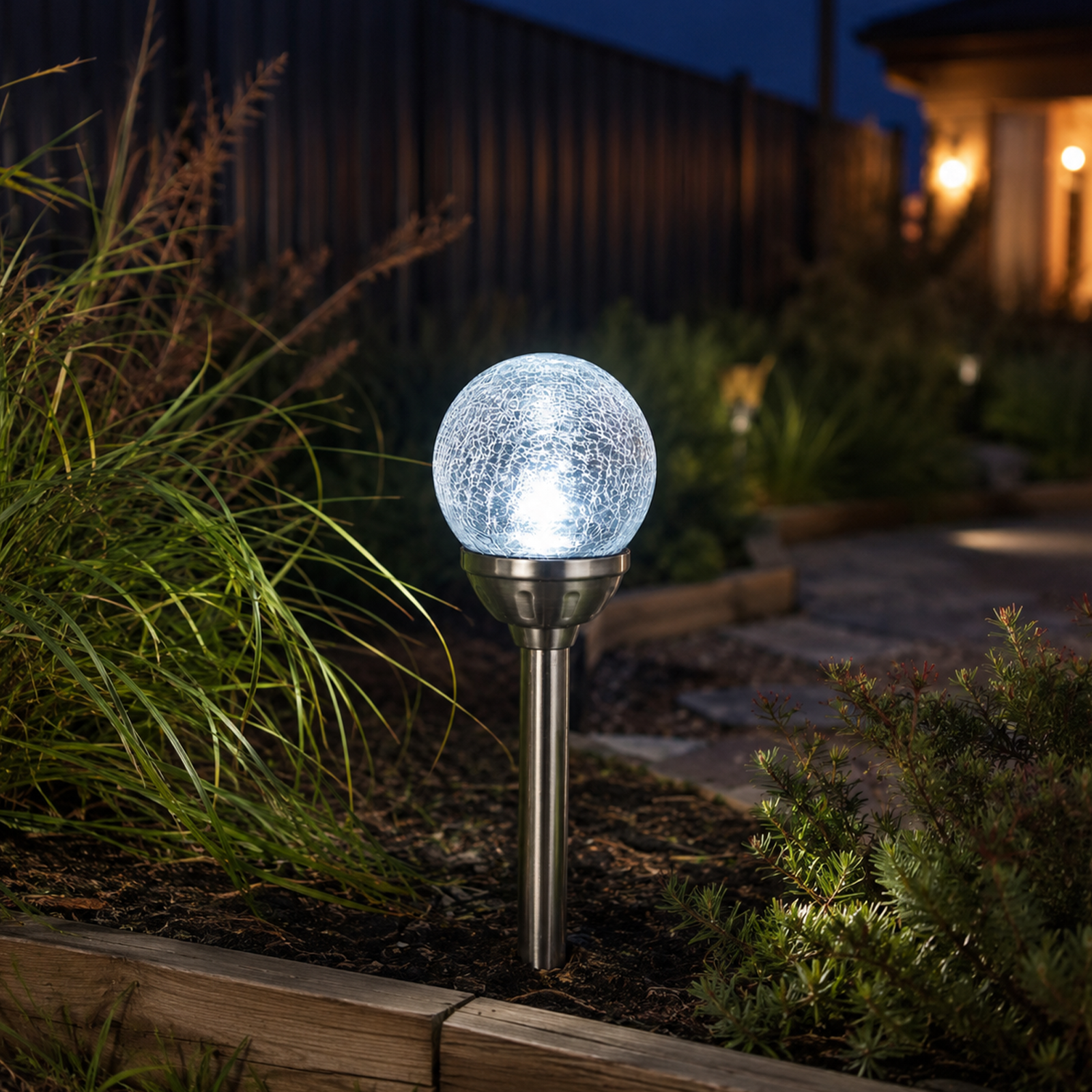 Arlec Crackle Ball Path Light