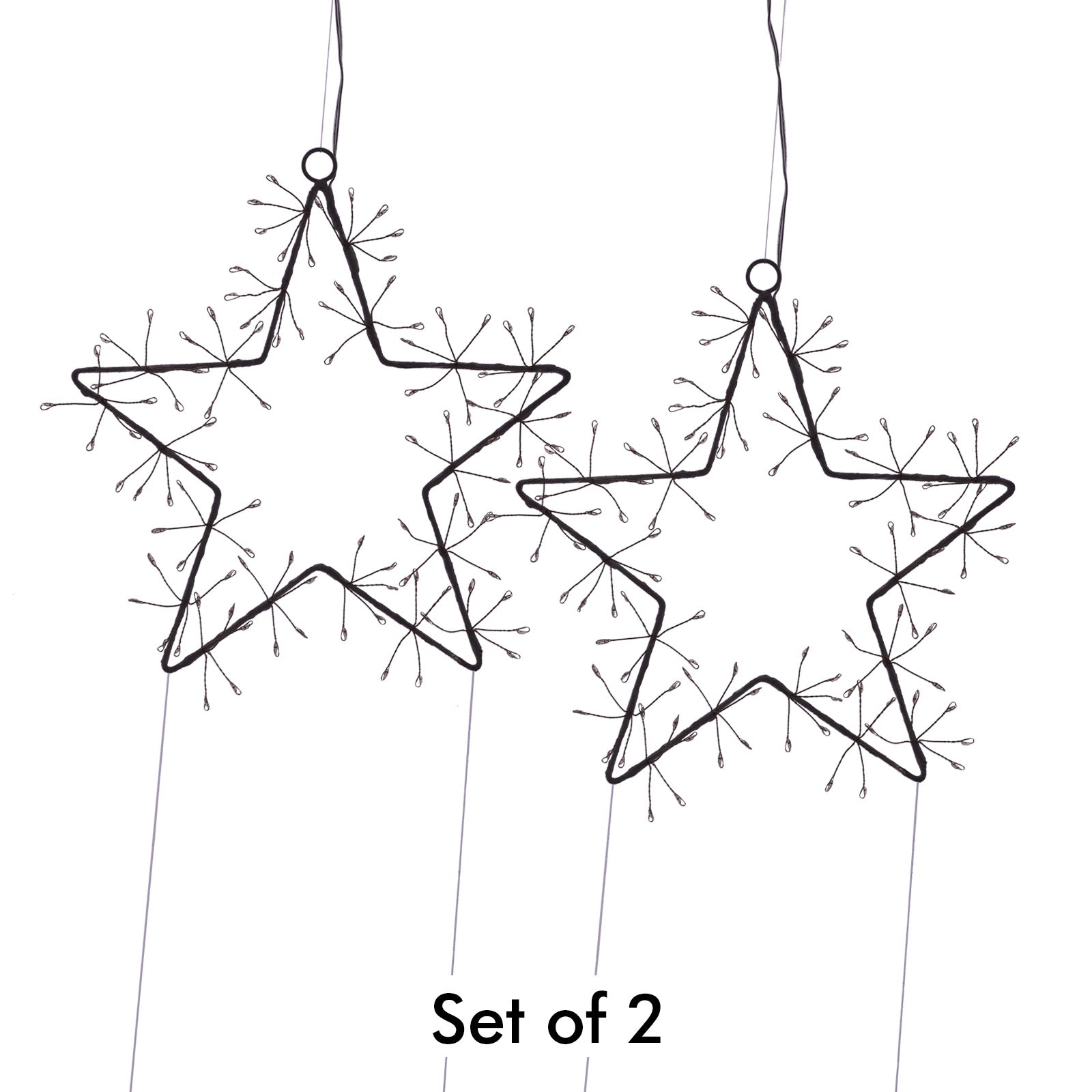 Arlec 30cm Warm White / Multi-Colour Low Voltage Star Cluster Light