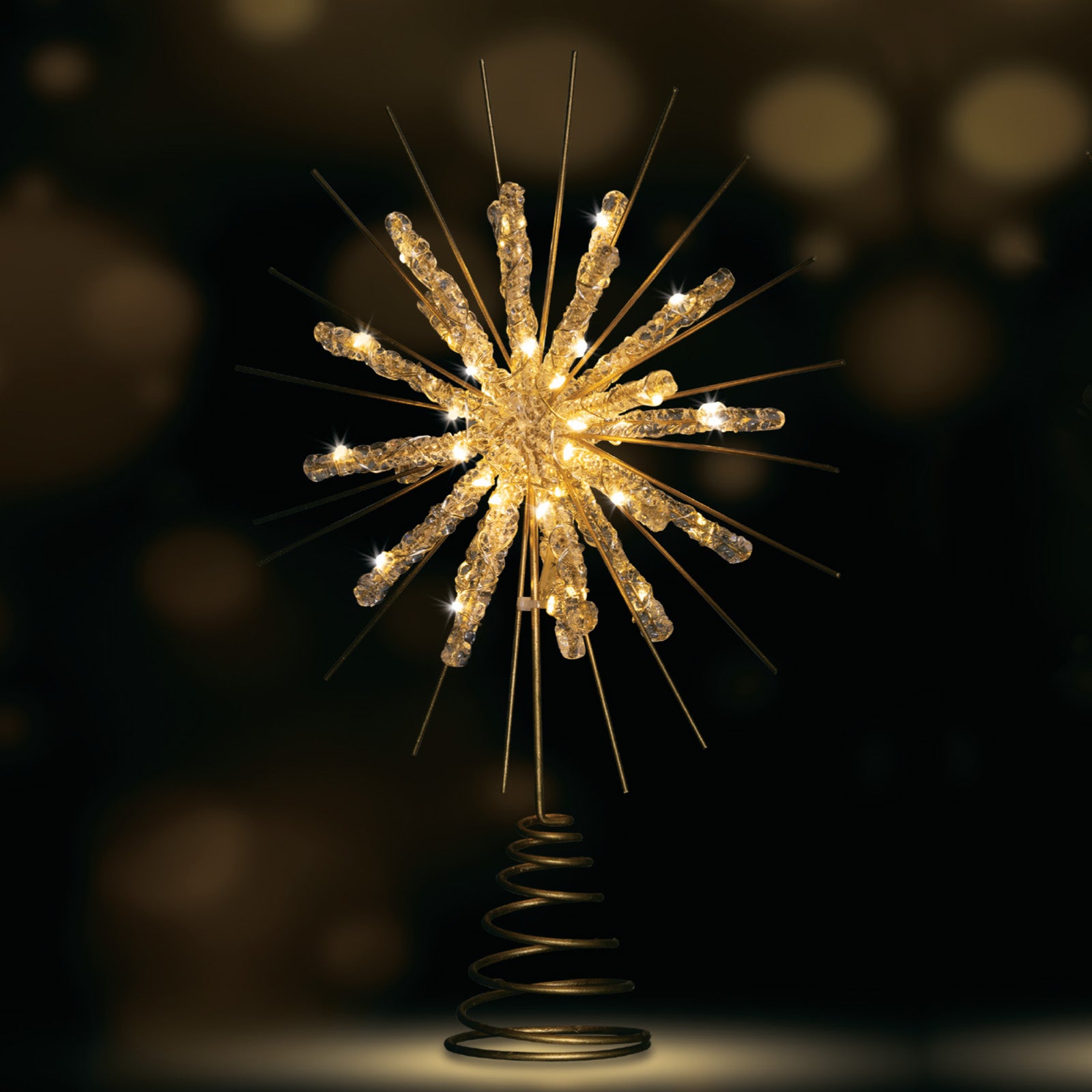 Arlec's 31cm Battery-Powered Starburst Tree Topper