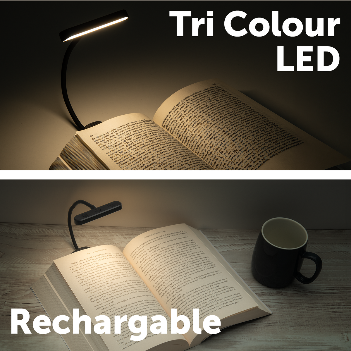 Arlec Rechargeable Clip Reading Light