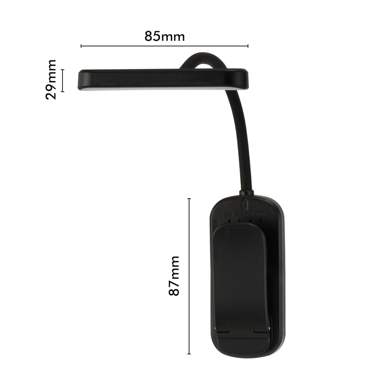 Arlec Rechargeable Clip Reading Light