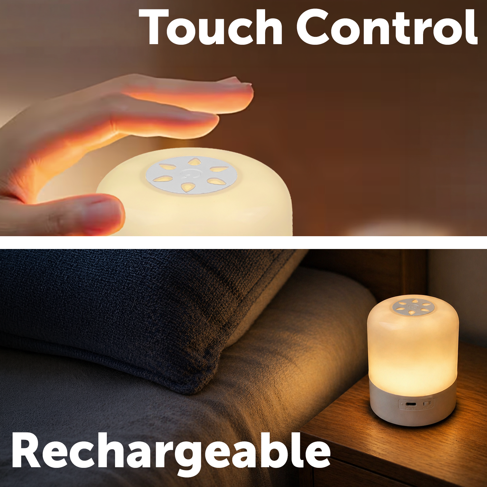 Arlec Touch Dimmable Multifunction CCT Night Light